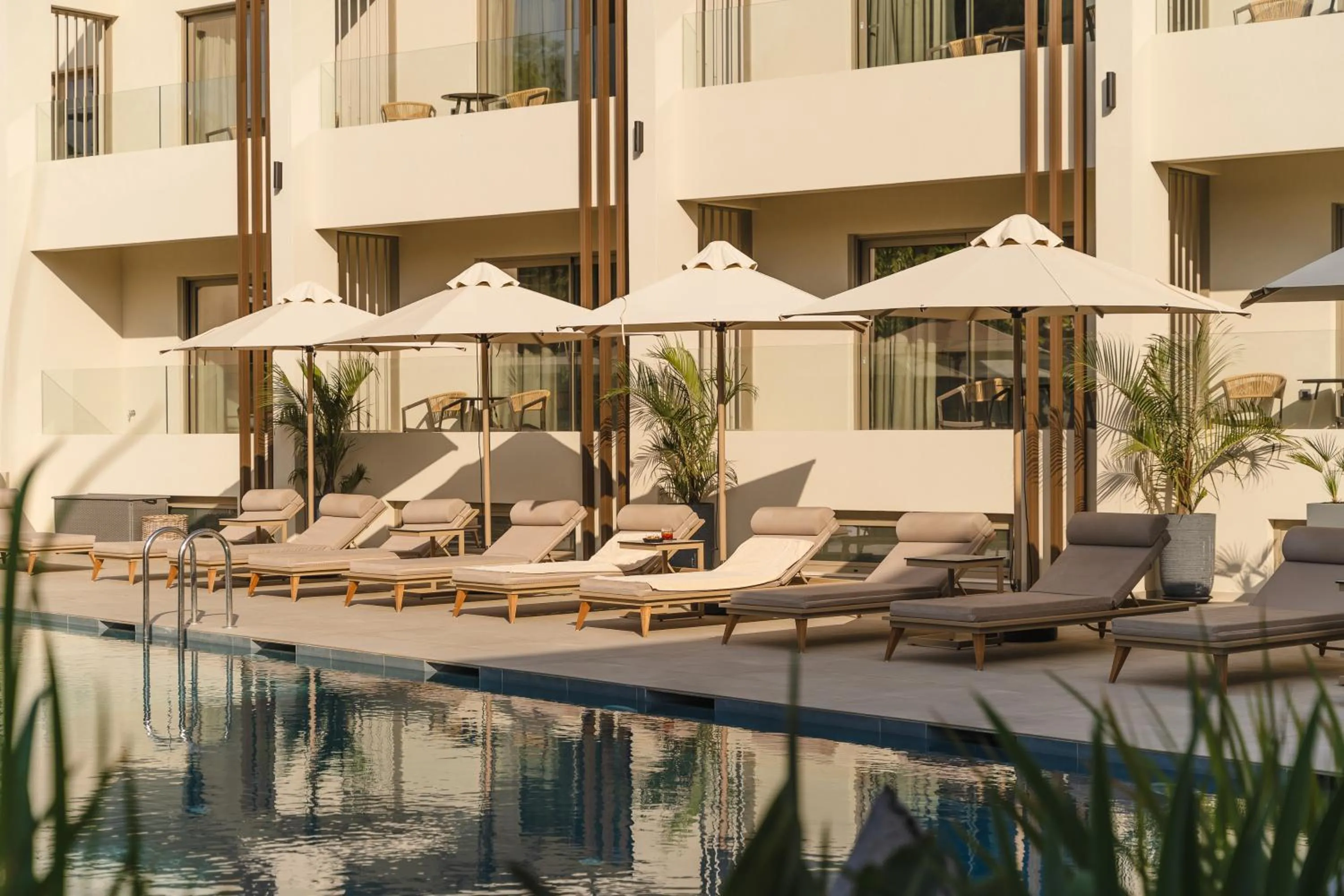 Pool view in Inea Sole Boutique Hotel