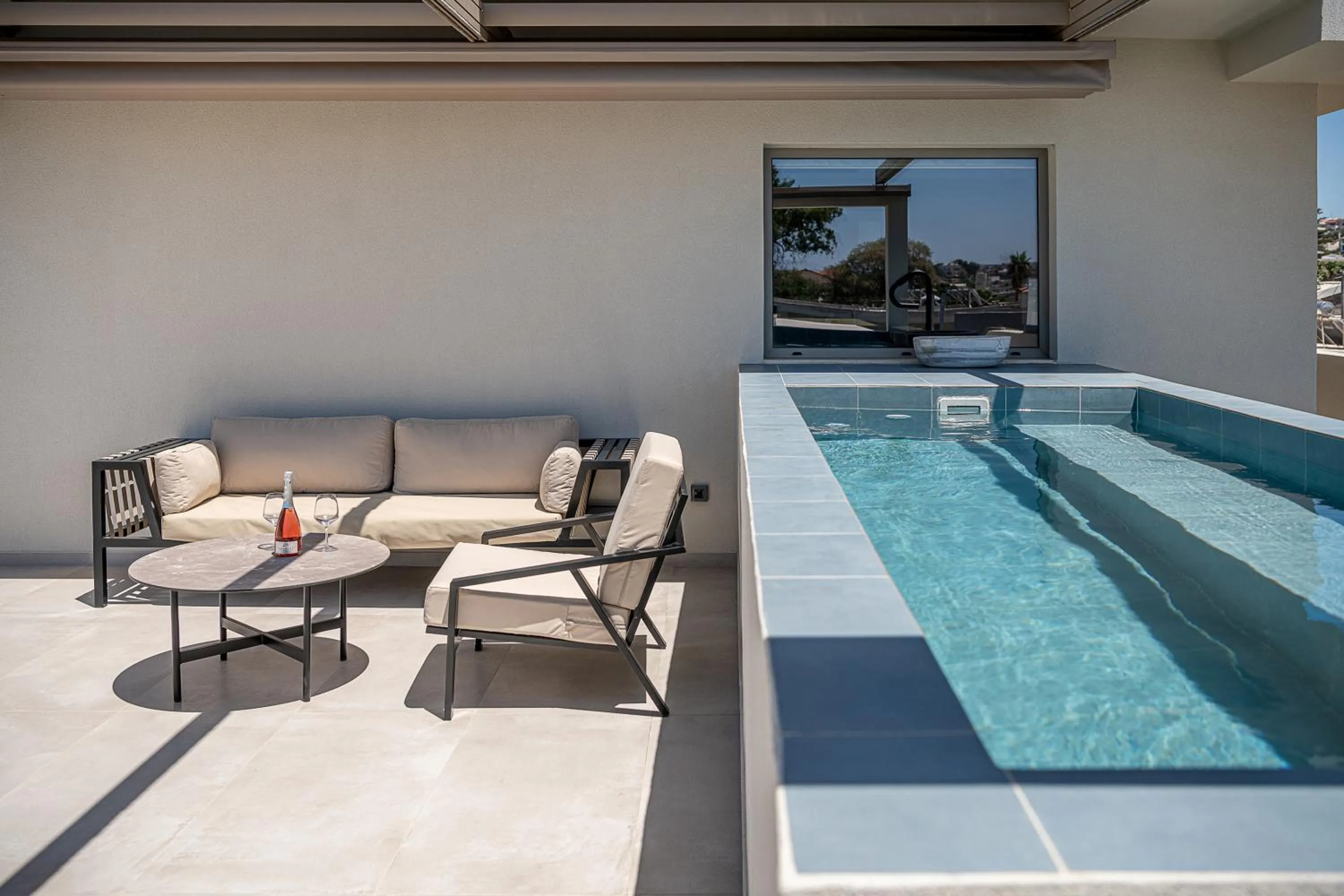 Seating area in Inea Sole Boutique Hotel