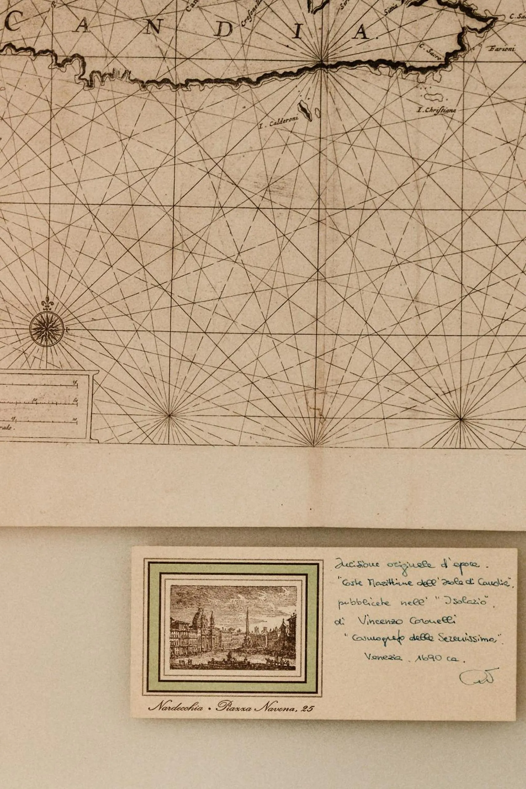 Decorative detail in Inea Sole Boutique Hotel