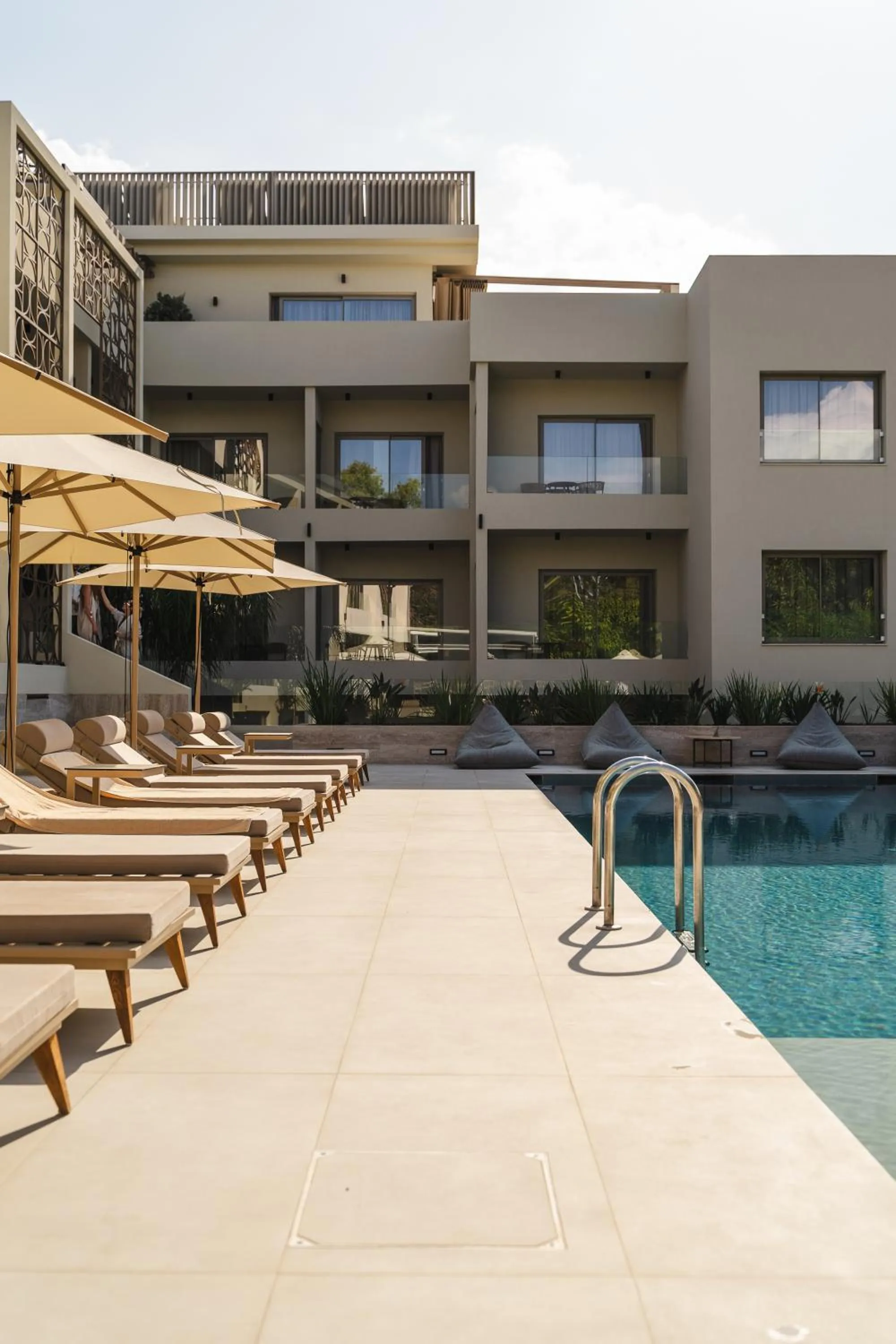 Pool view in Inea Sole Boutique Hotel