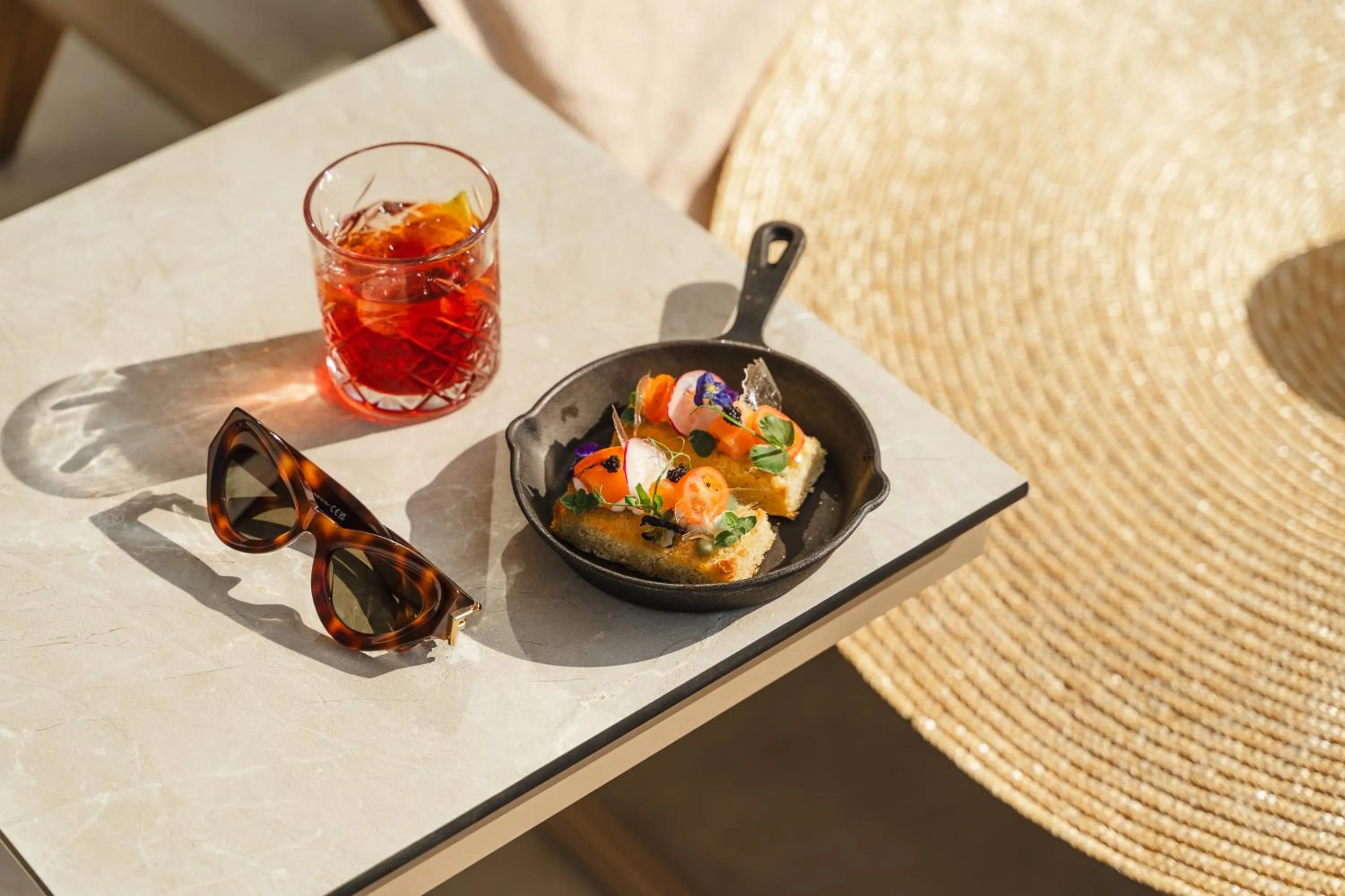 Food and drinks in Inea Sole Boutique Hotel