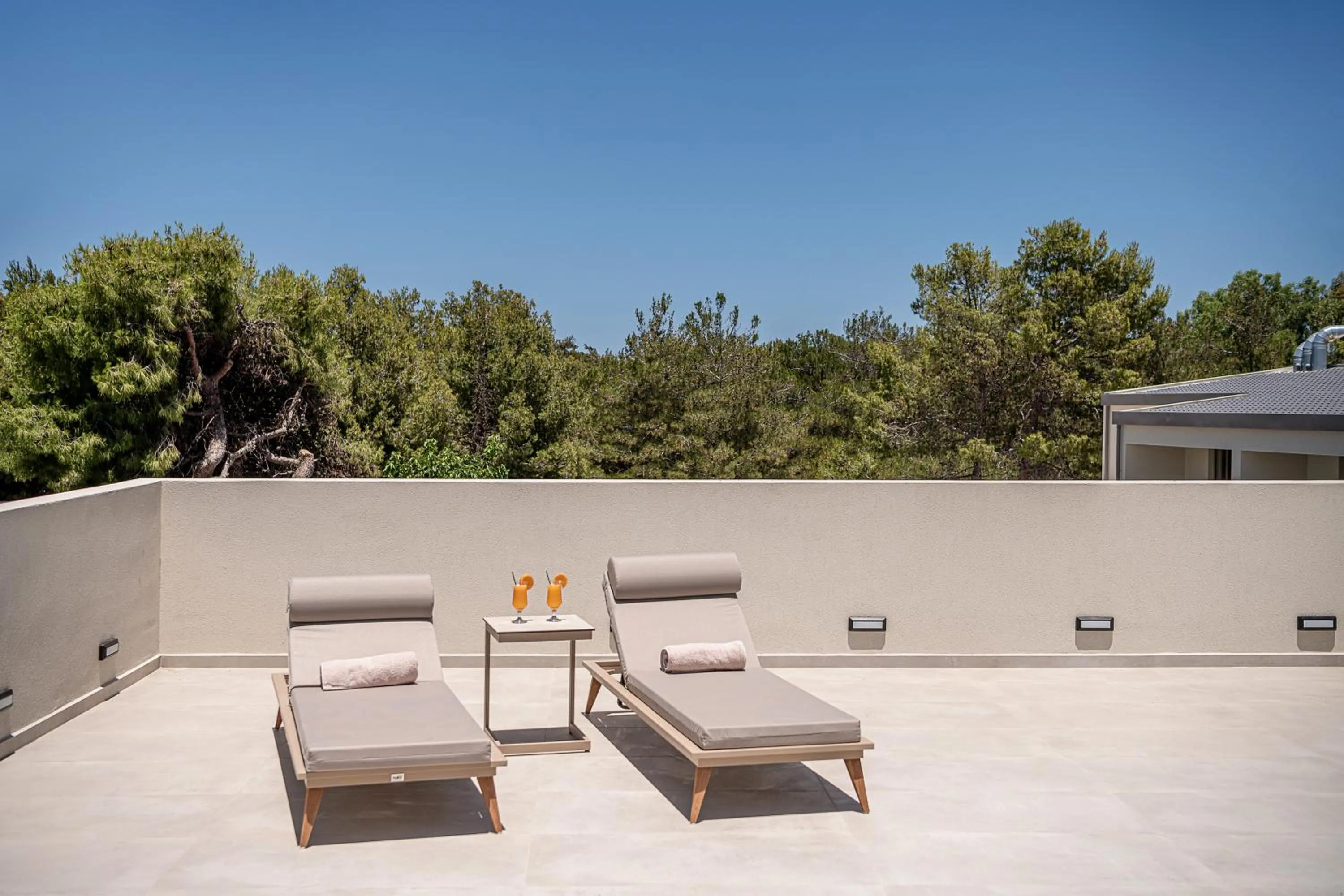 sunbed in Inea Sole Boutique Hotel