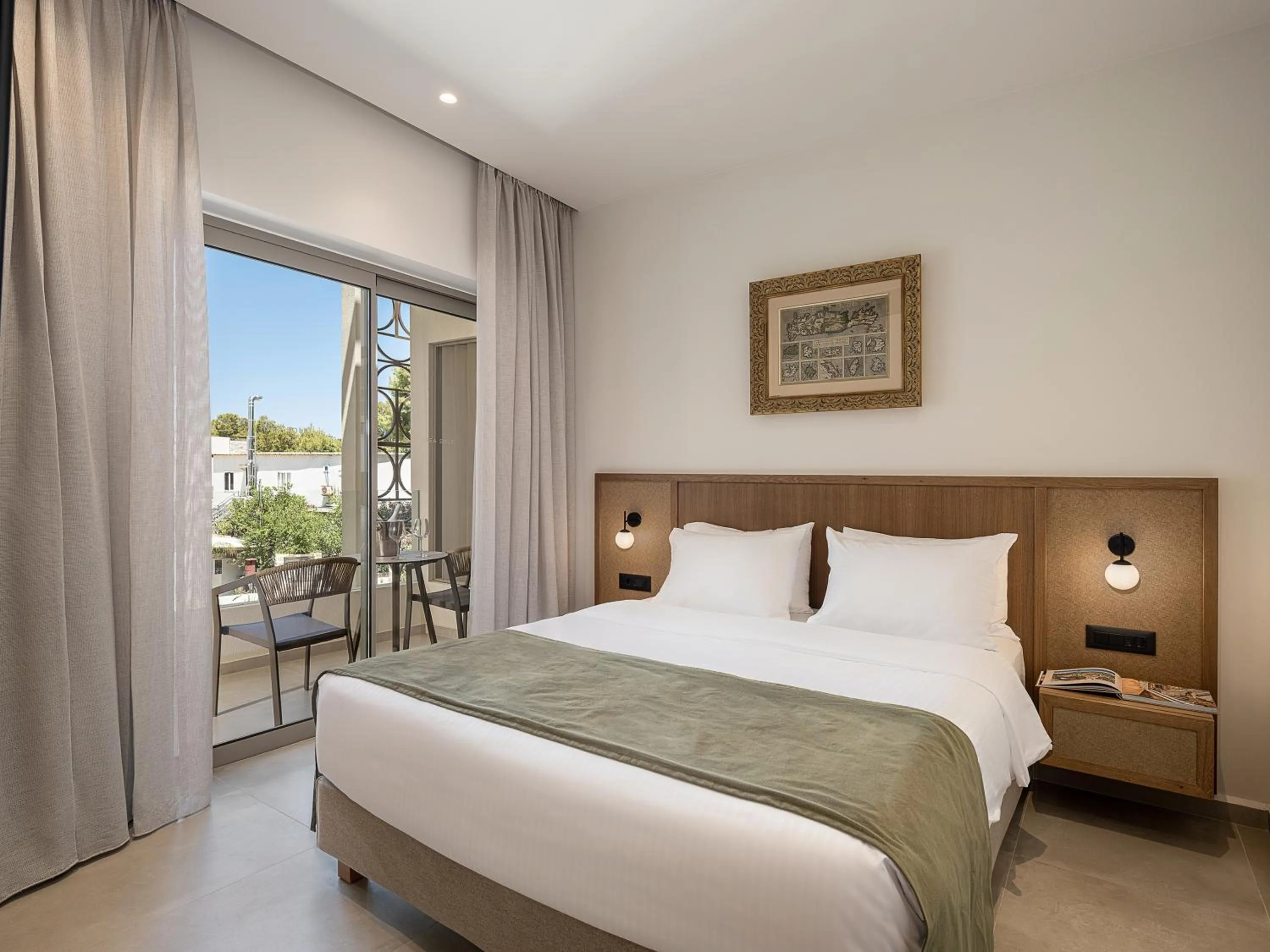 Bedroom, Bed in Inea Sole Boutique Hotel