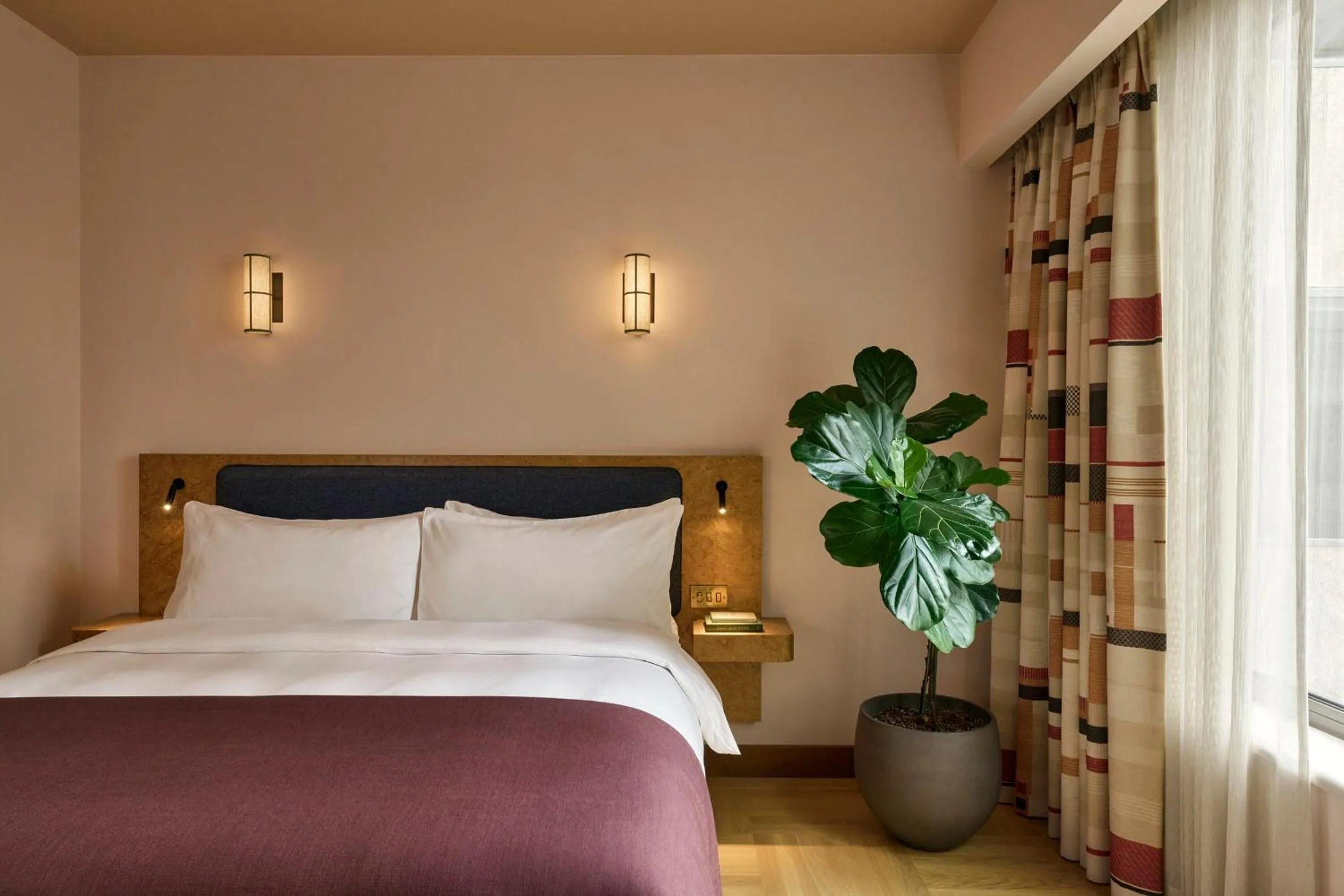 Bed in Sir Devonshire Square Hotel, part of Sircle Collection