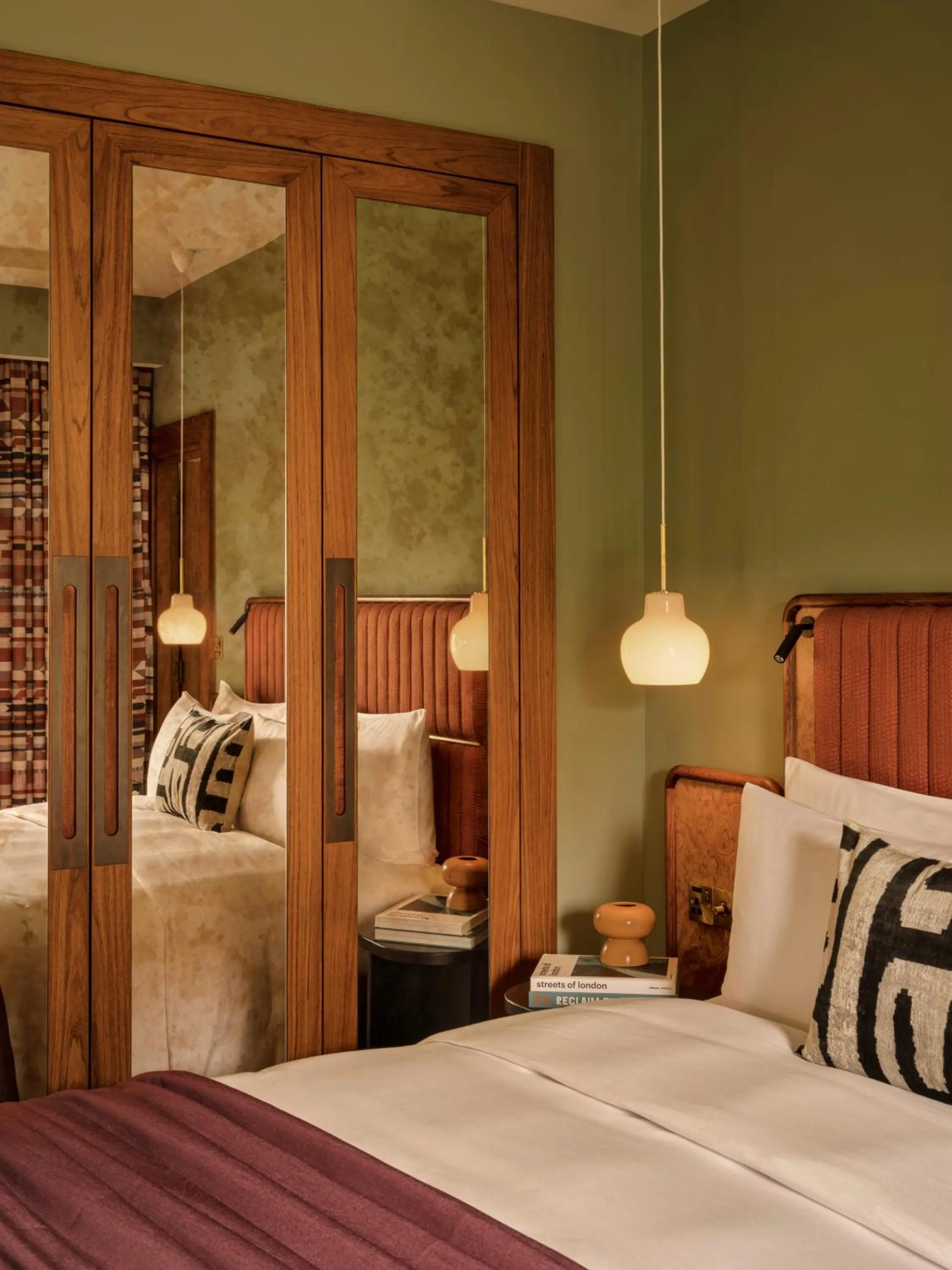 Bedroom, Bed in Sir Devonshire Square Hotel, part of Sircle Collection