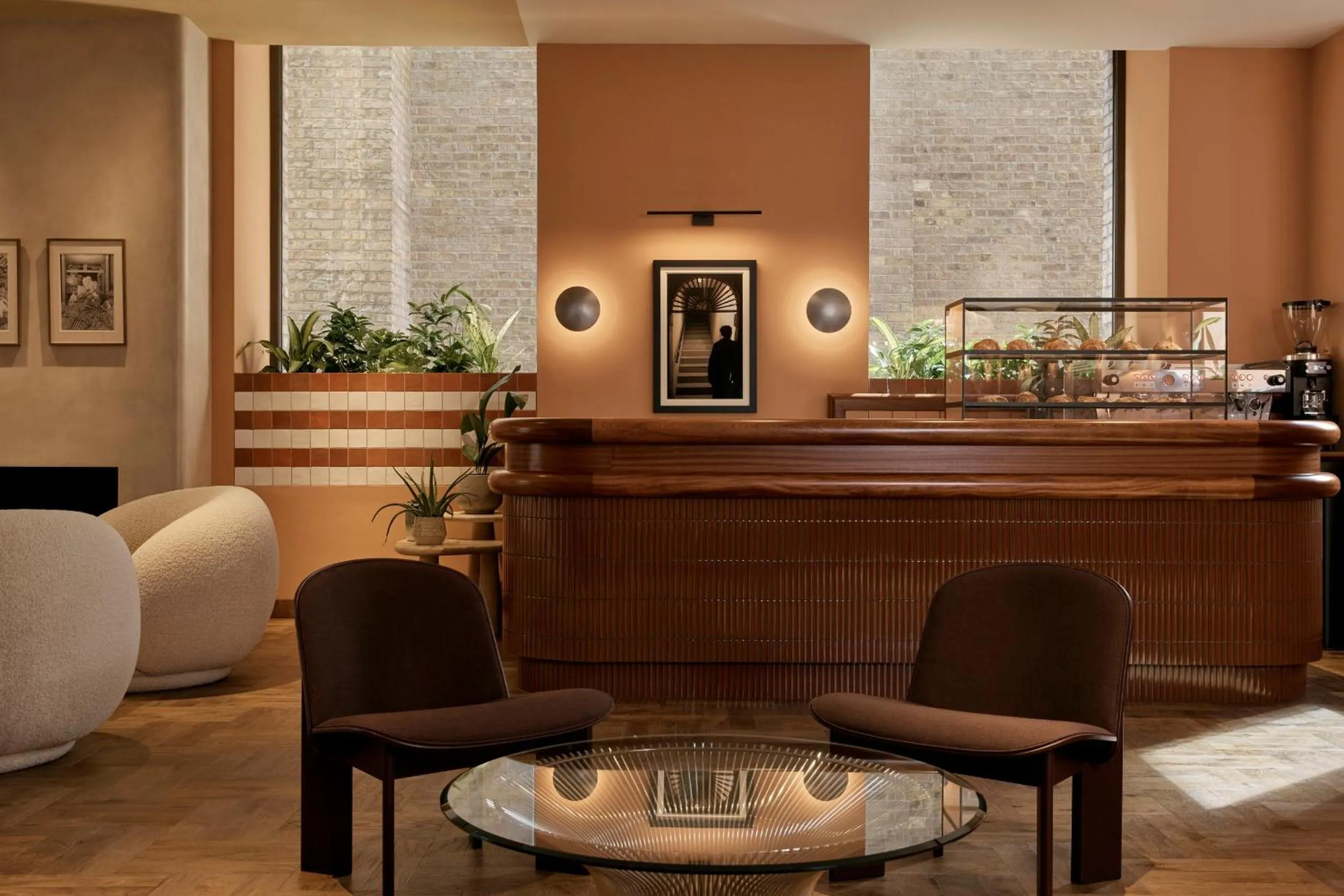 Lounge or bar in Sir Devonshire Square Hotel, part of Sircle Collection