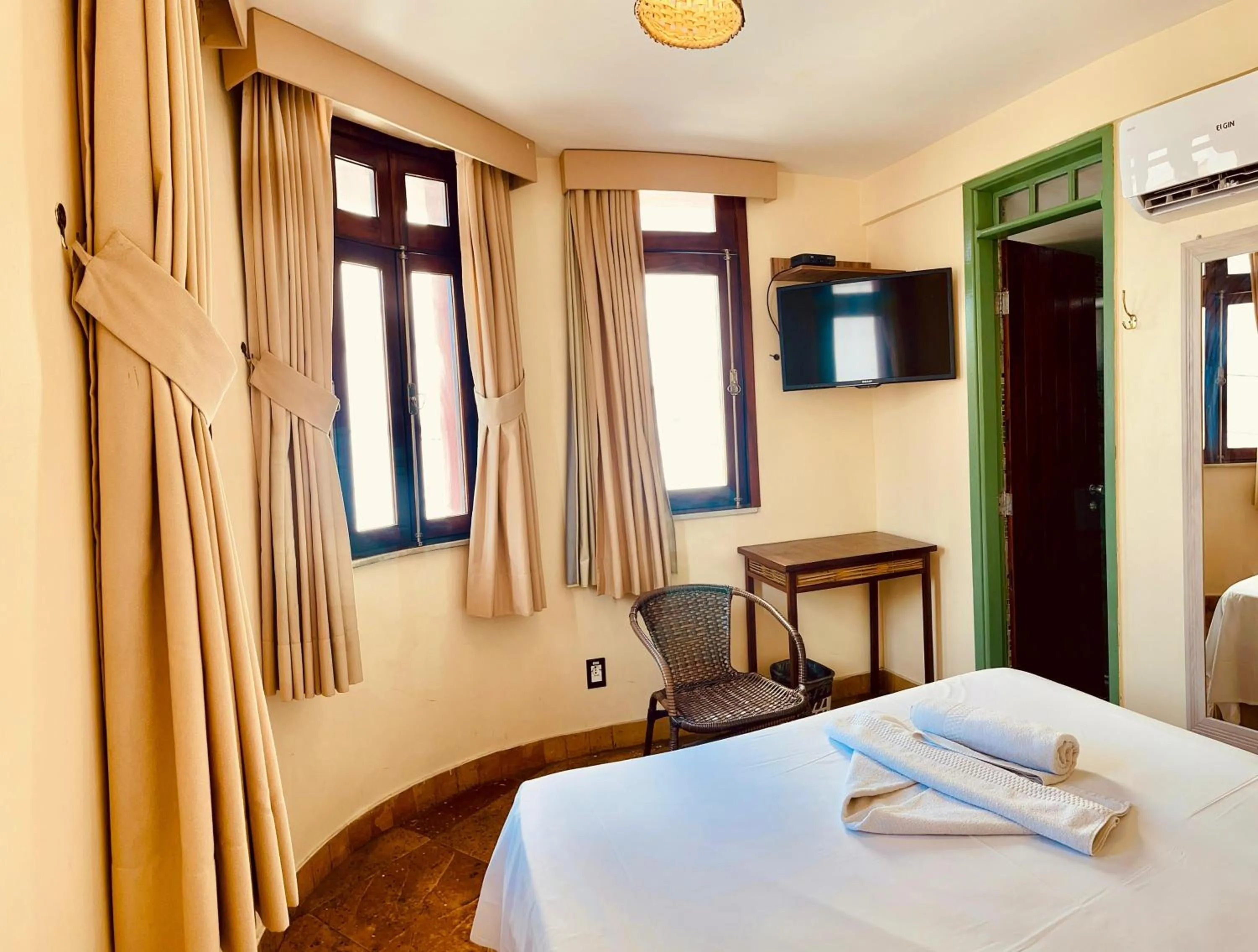 Bed in Pousada Fortal Villa Praia