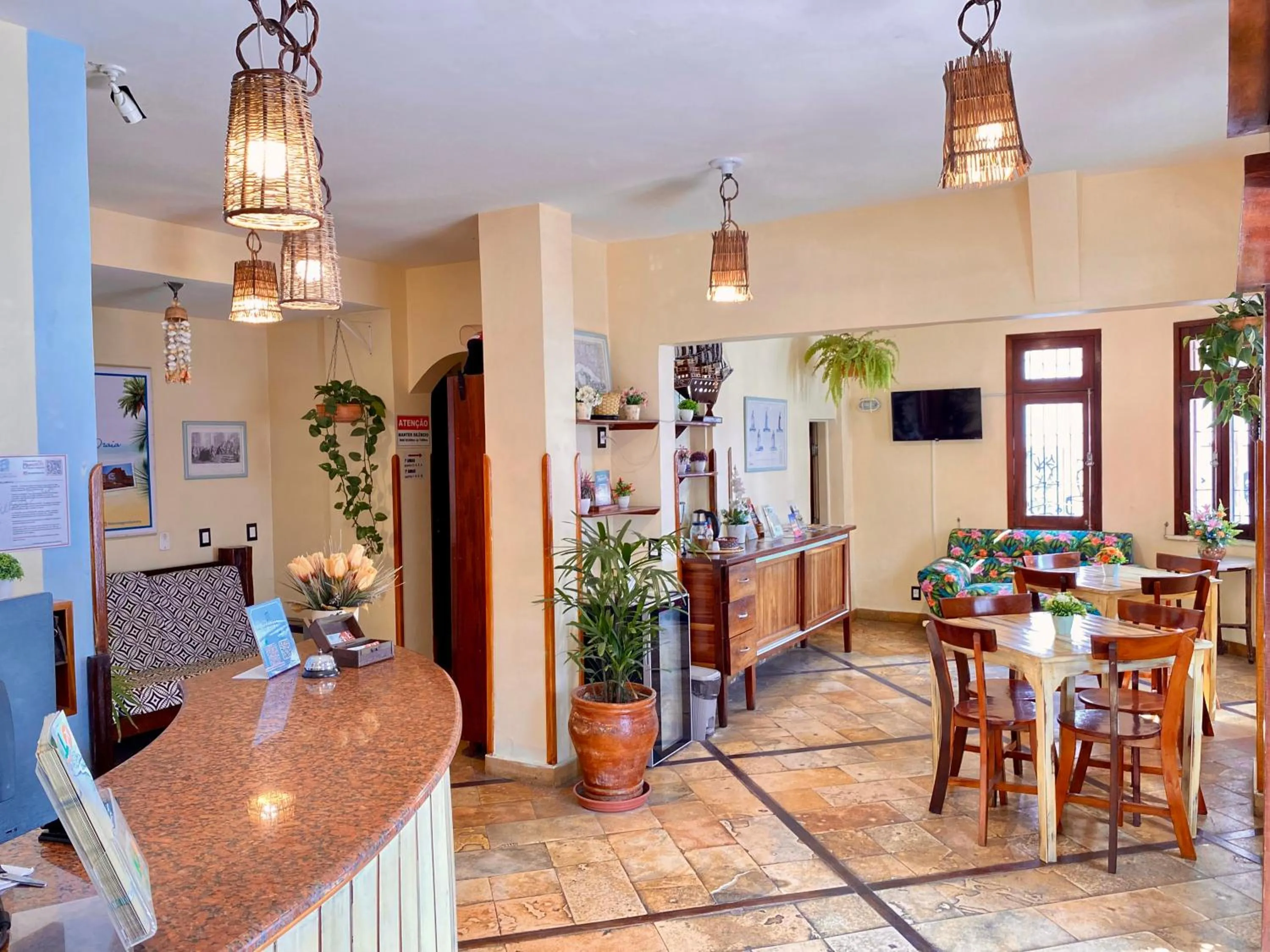 Lobby or reception in Pousada Fortal Villa Praia