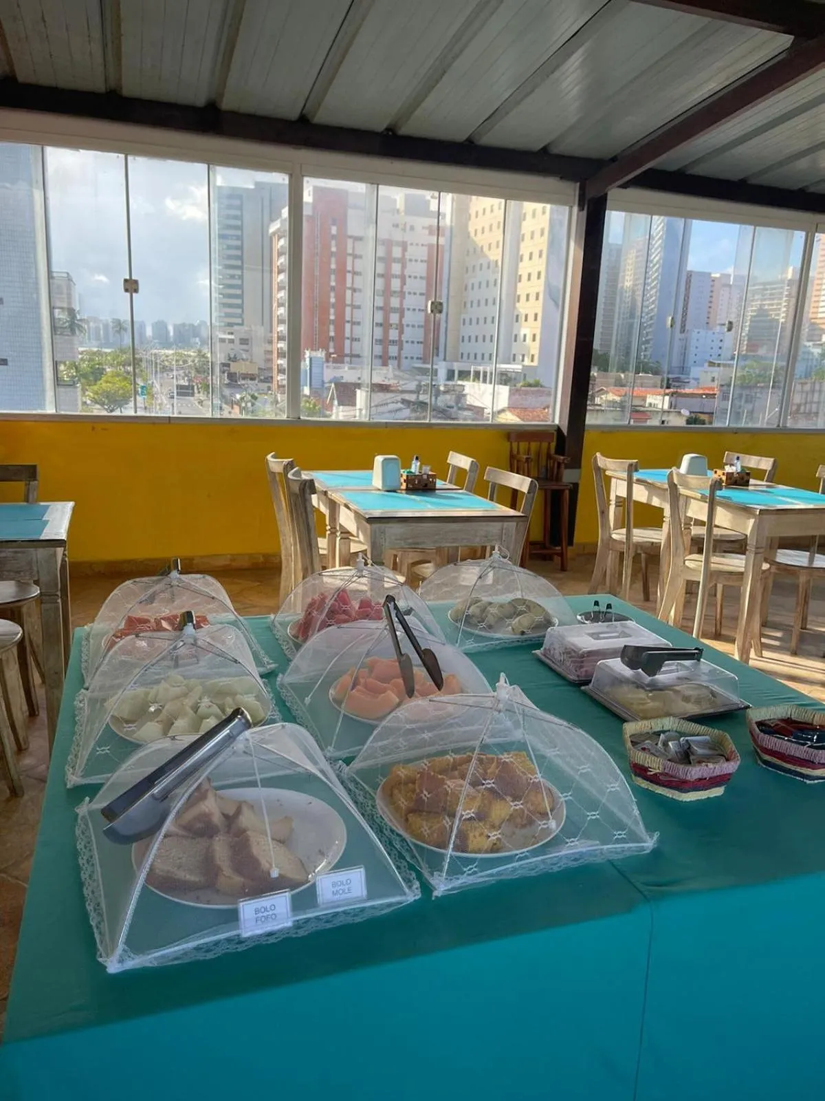 Breakfast in Pousada Fortal Villa Praia