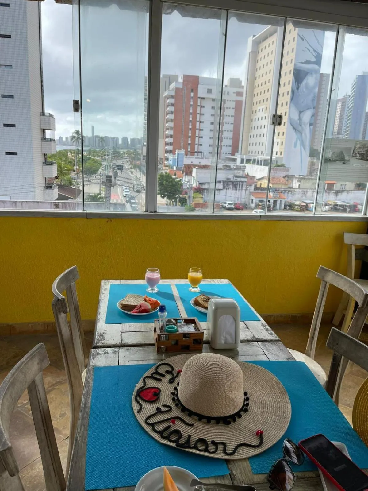 Breakfast in Pousada Fortal Villa Praia