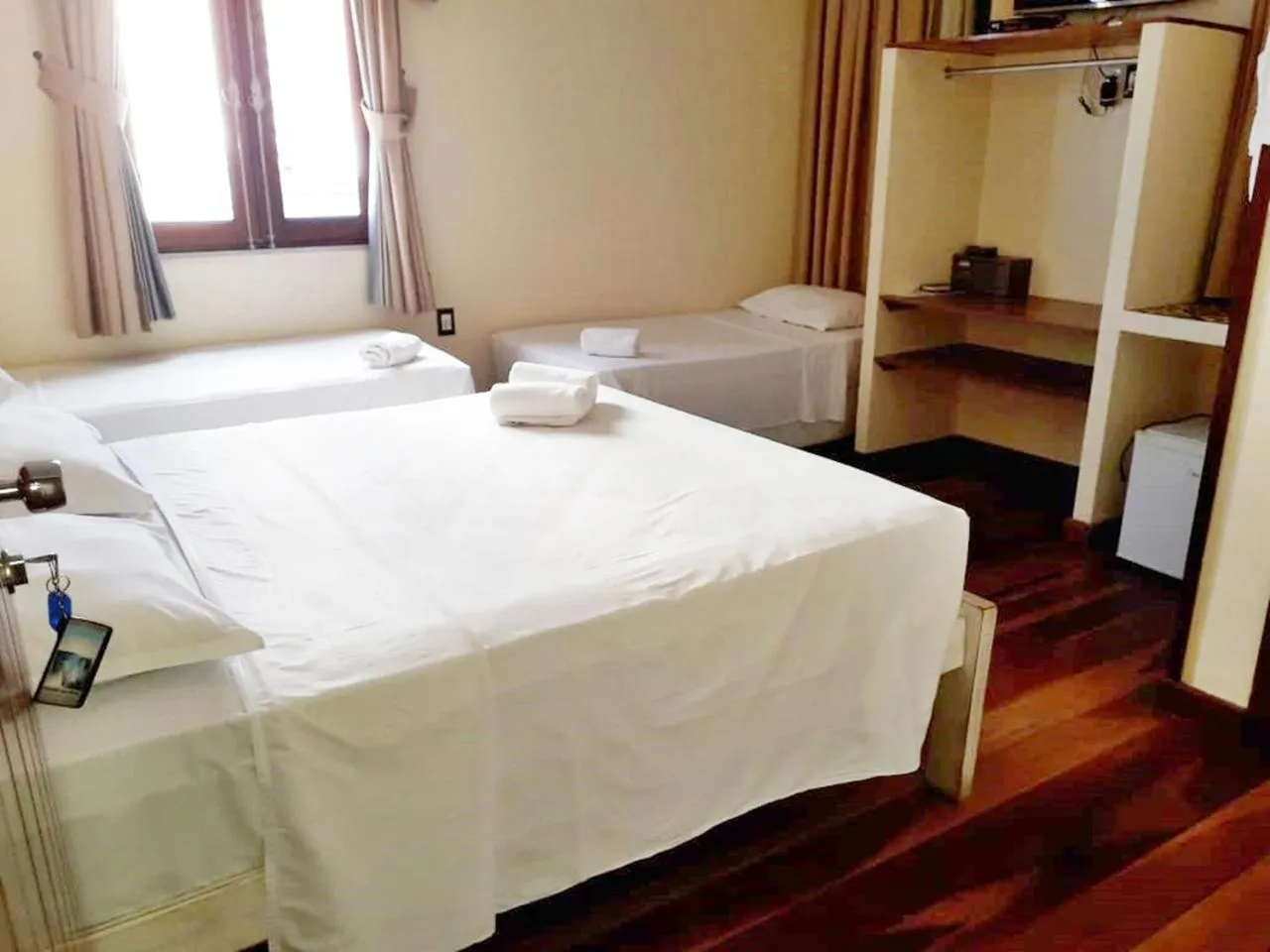 Bed in Pousada Fortal Villa Praia