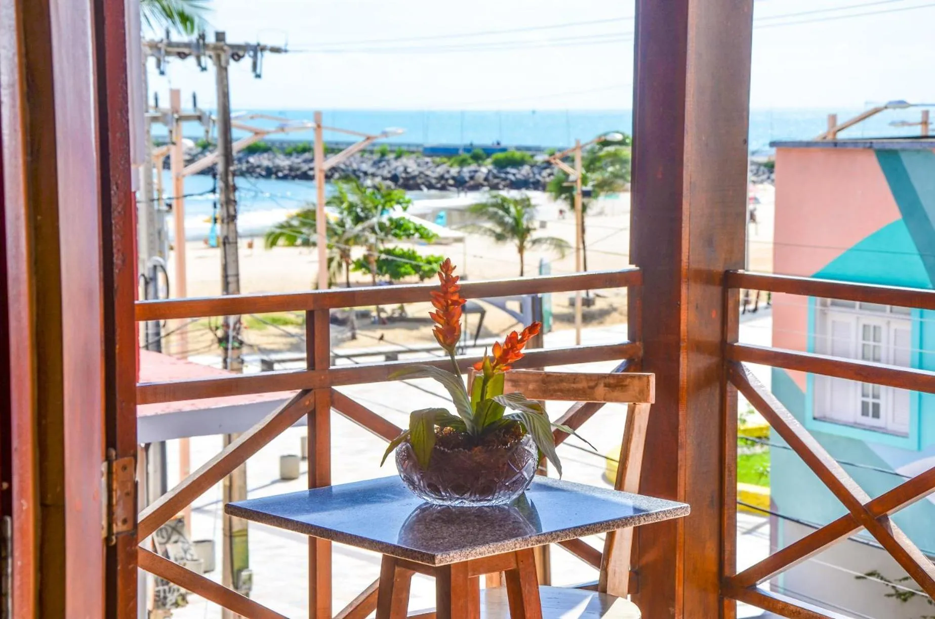 Sea view in Pousada Fortal Villa Praia