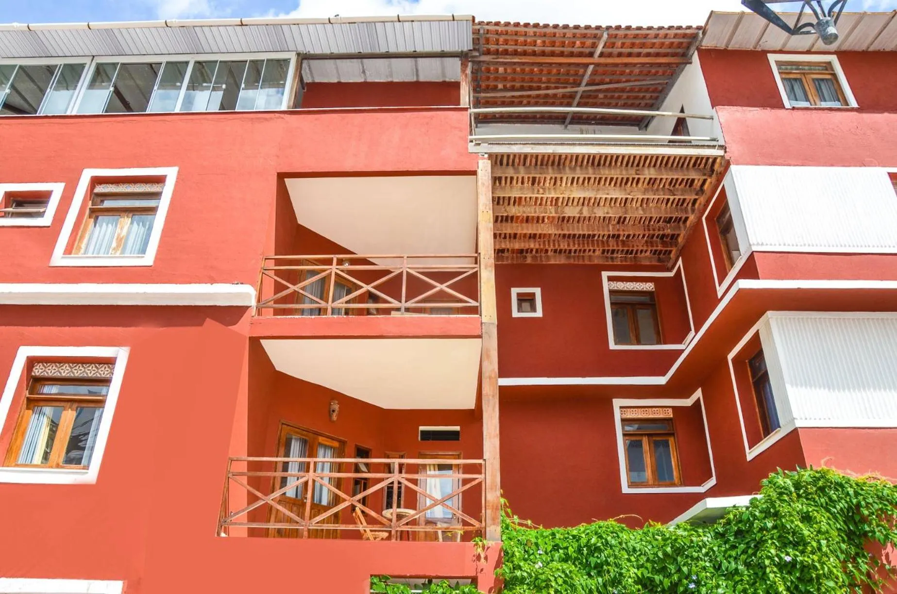 Property building in Pousada Fortal Villa Praia