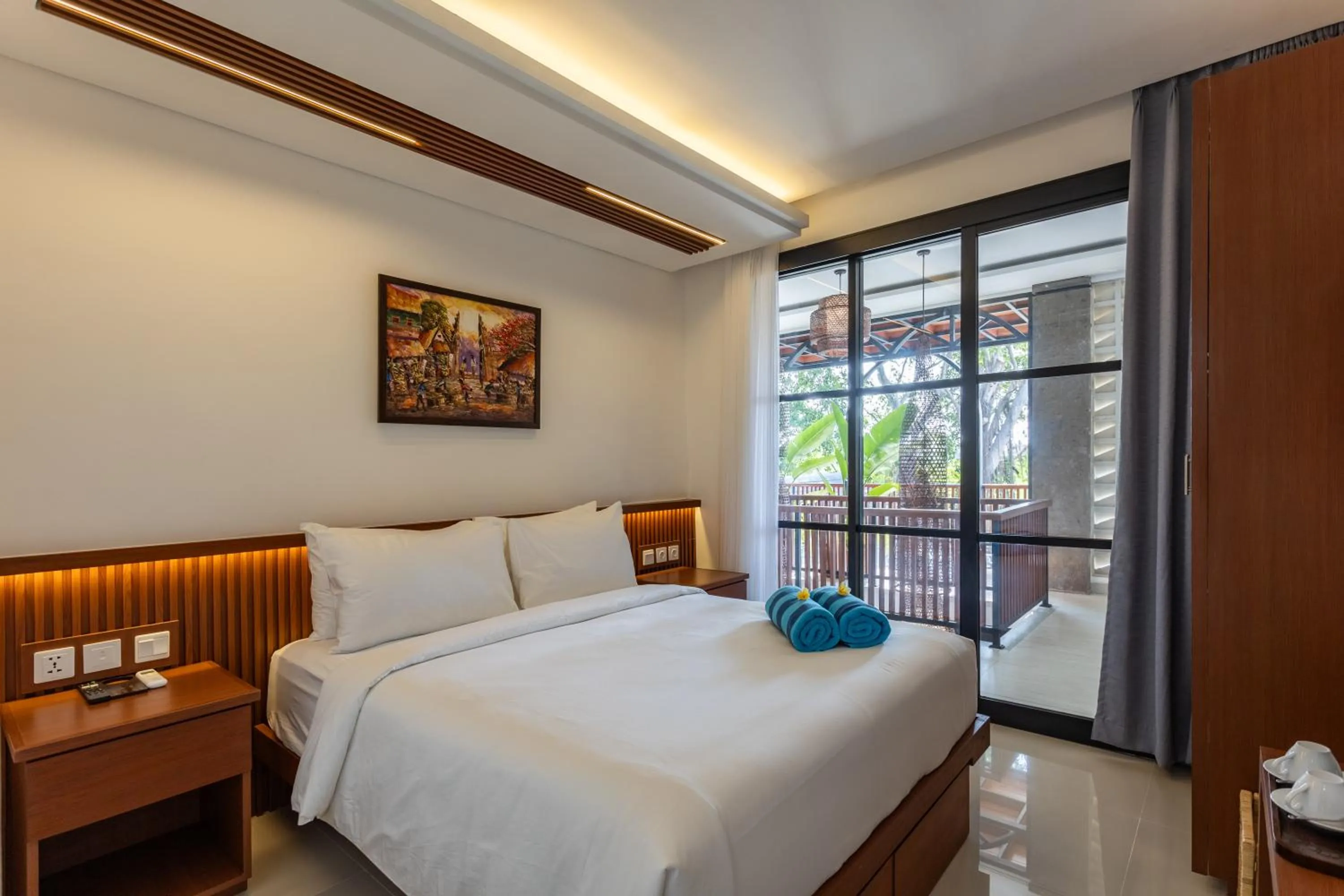 Bed in Paripadi Studio Canggu