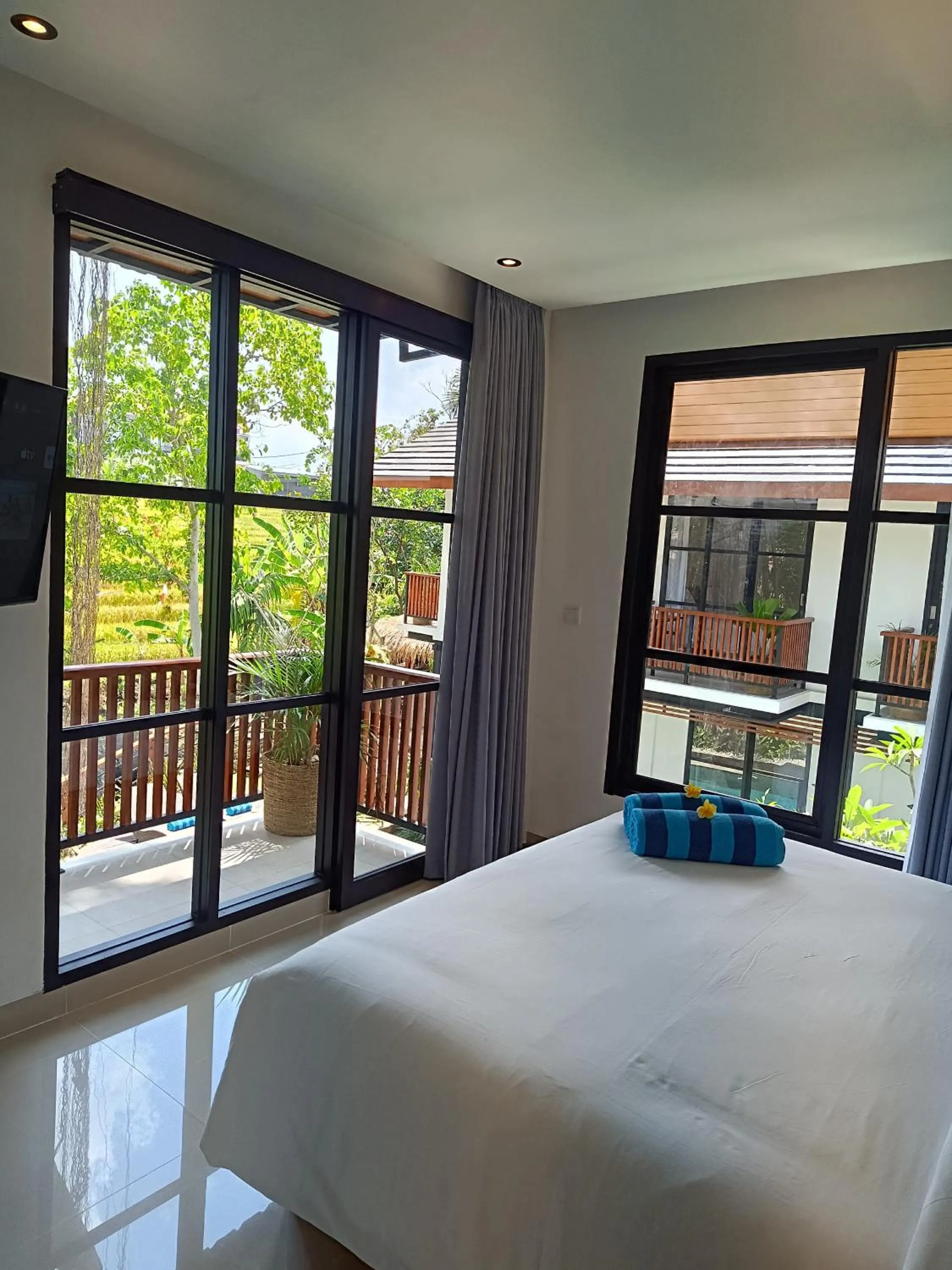 View (from property/room), Bed in Paripadi Studio Canggu