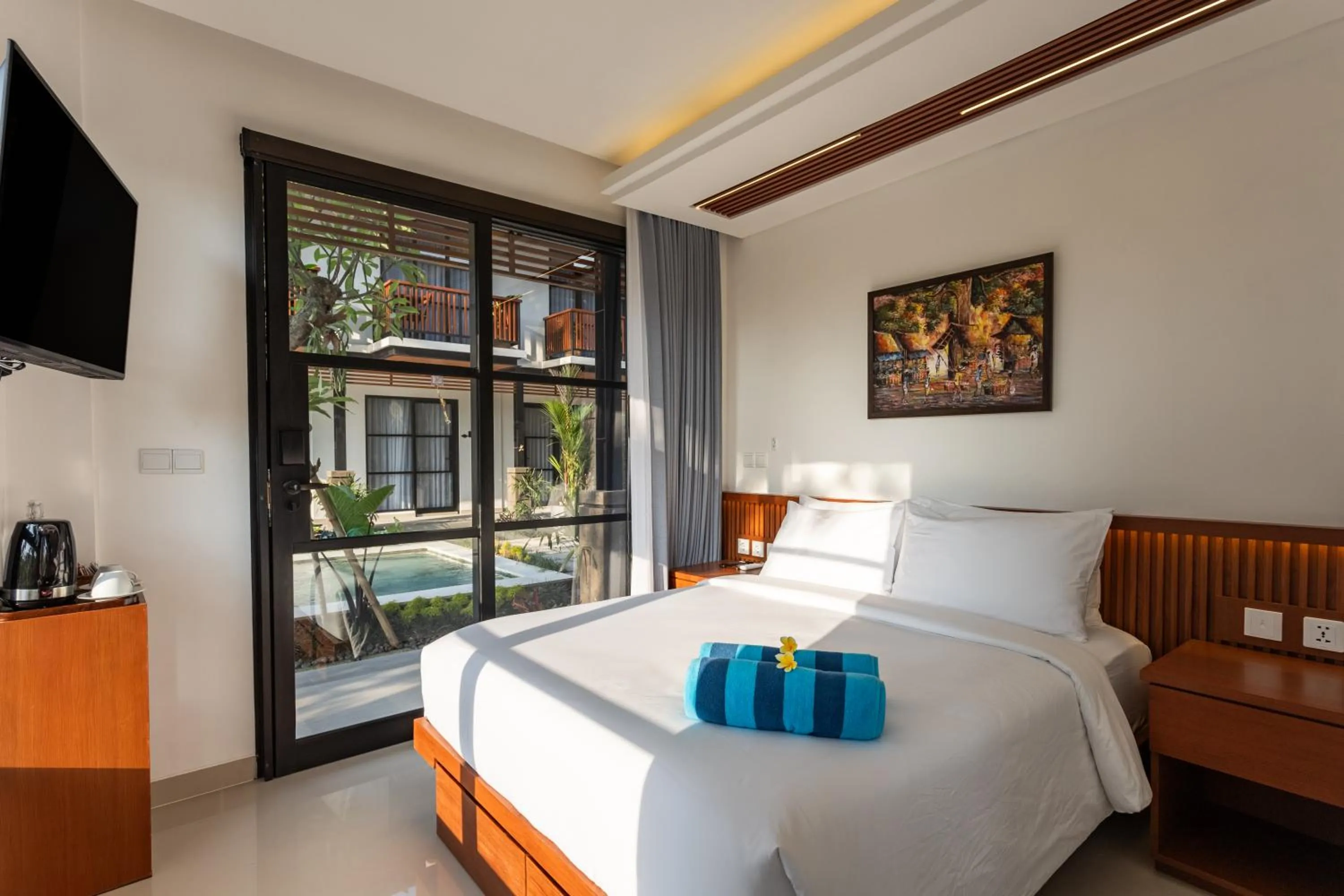 Bed in Paripadi Studio Canggu