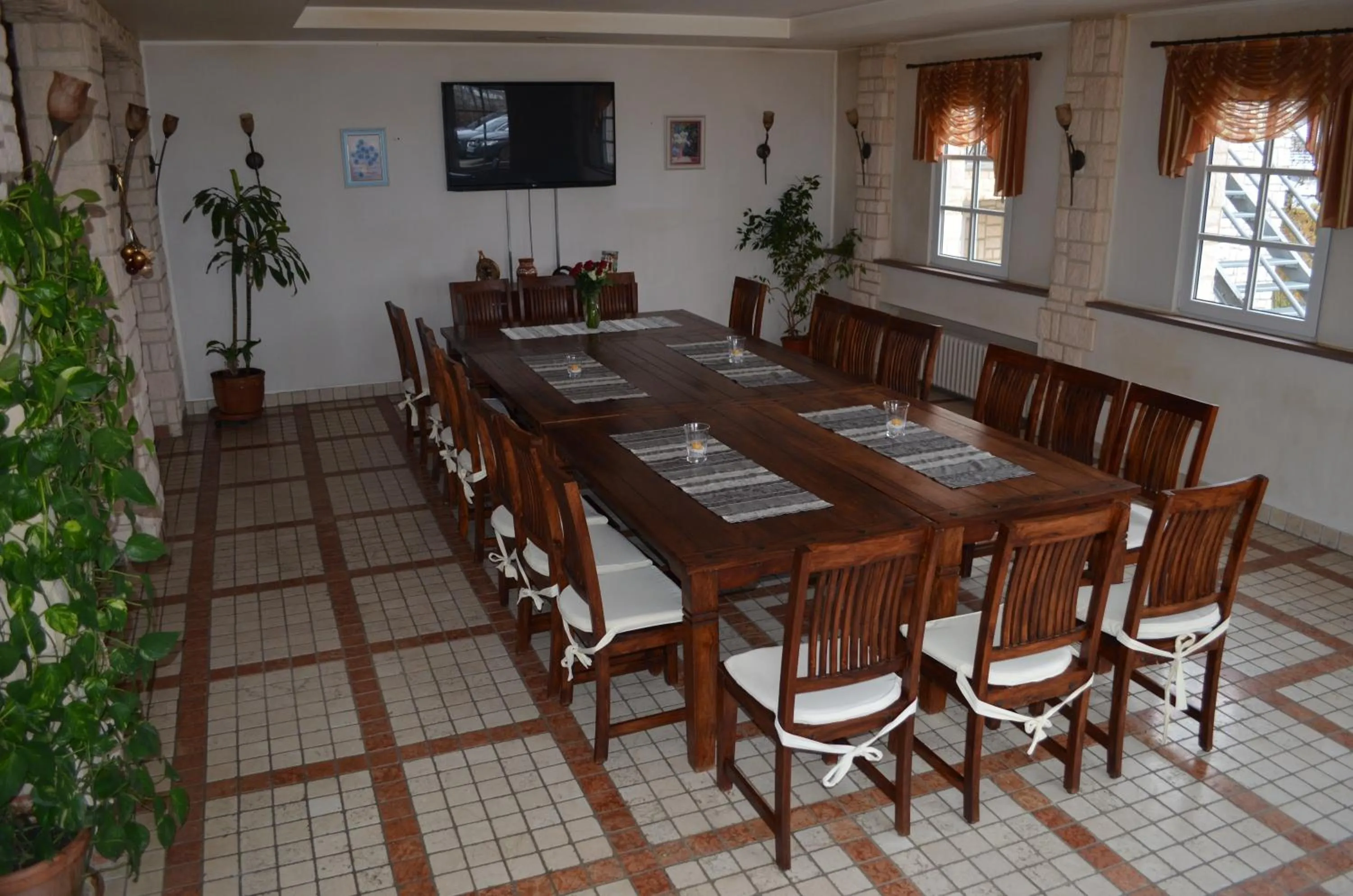 Seating area in Eggersheimer Hof