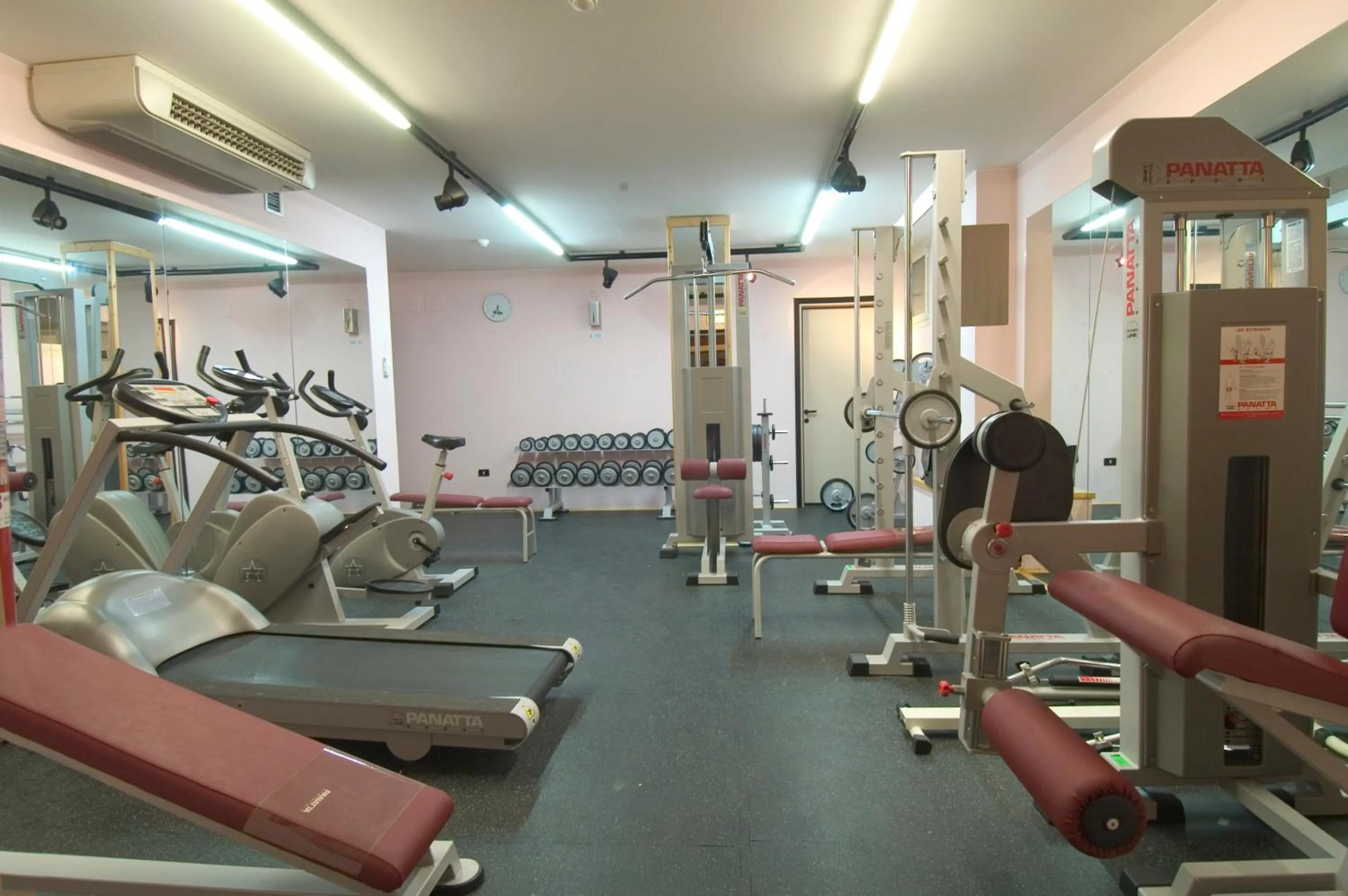 Fitness centre/facilities in Marchi Hotel