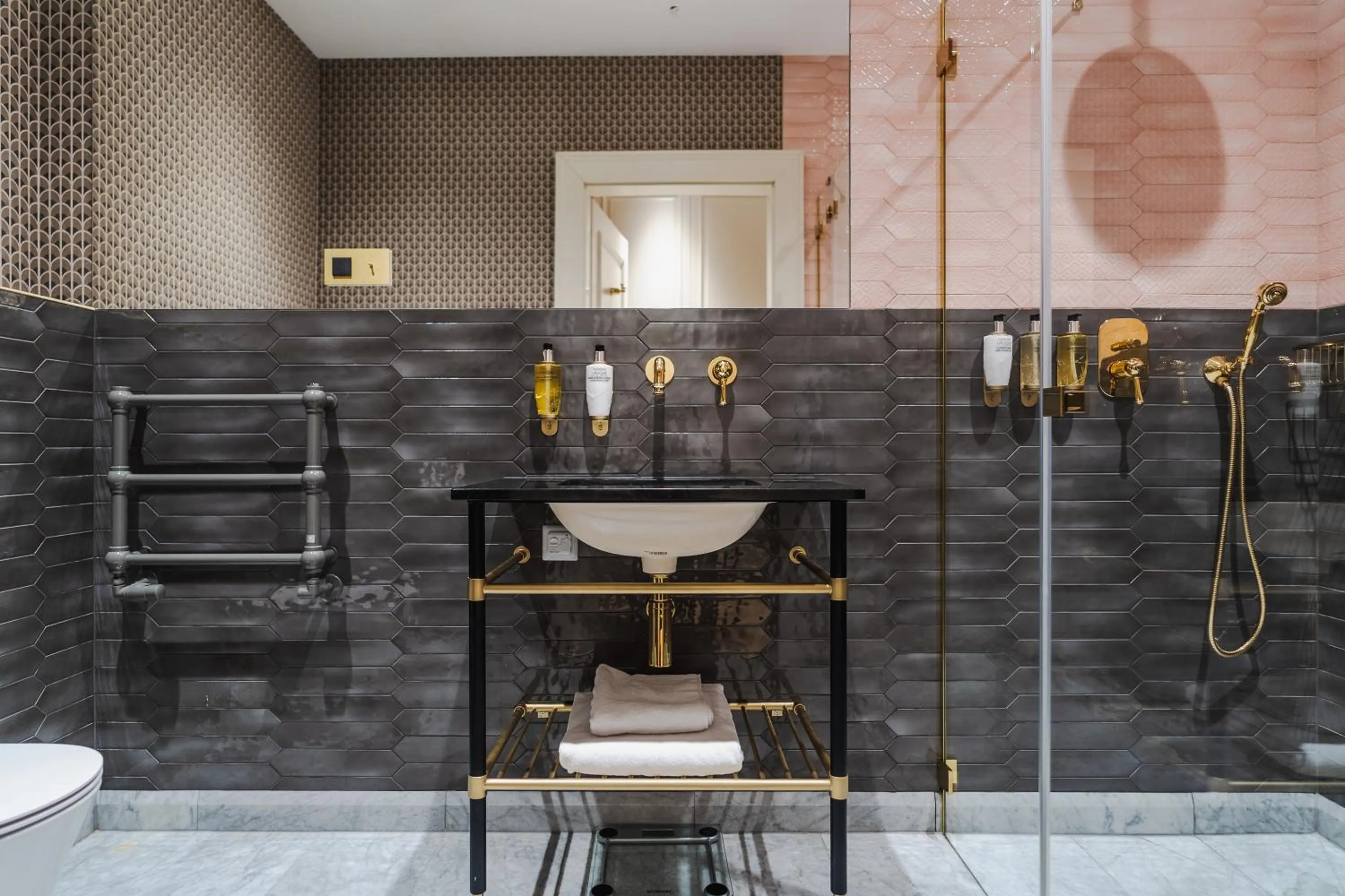 Bathroom in Hotel Unicus Palace Old Town - Destigo Hotels