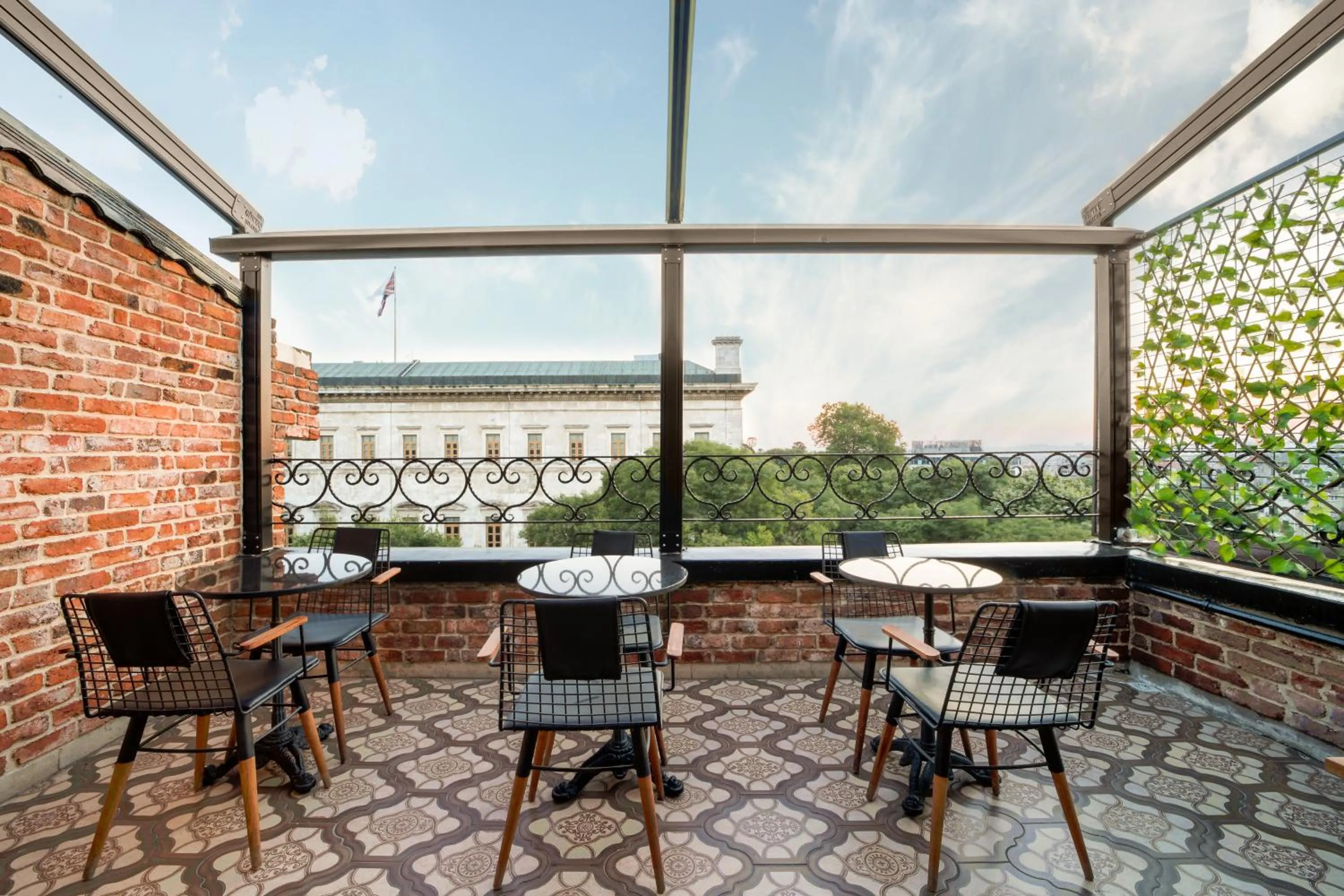 Balcony/Terrace in Nine Istanbul Hotel