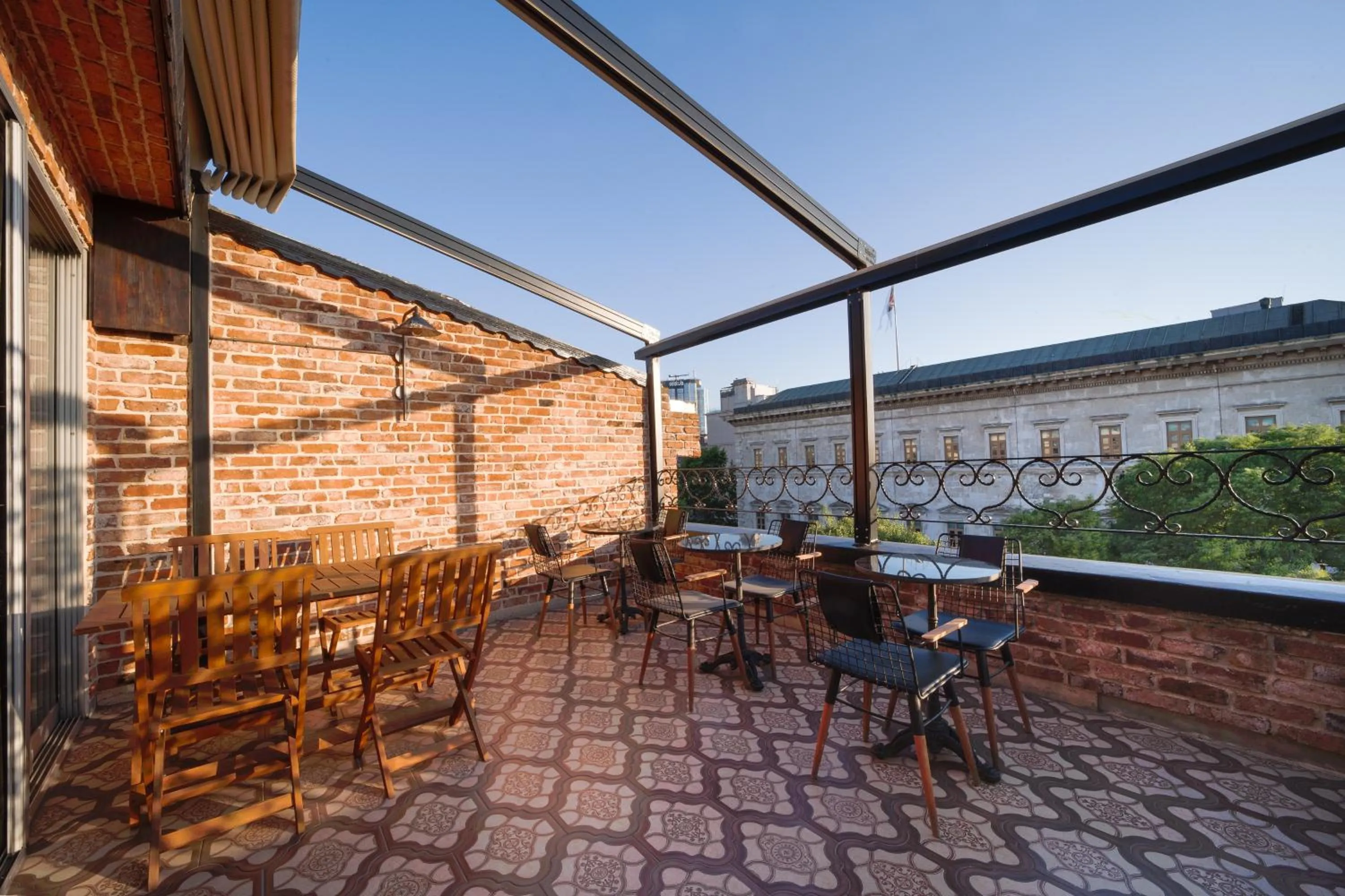 Balcony/Terrace in Nine Istanbul Hotel