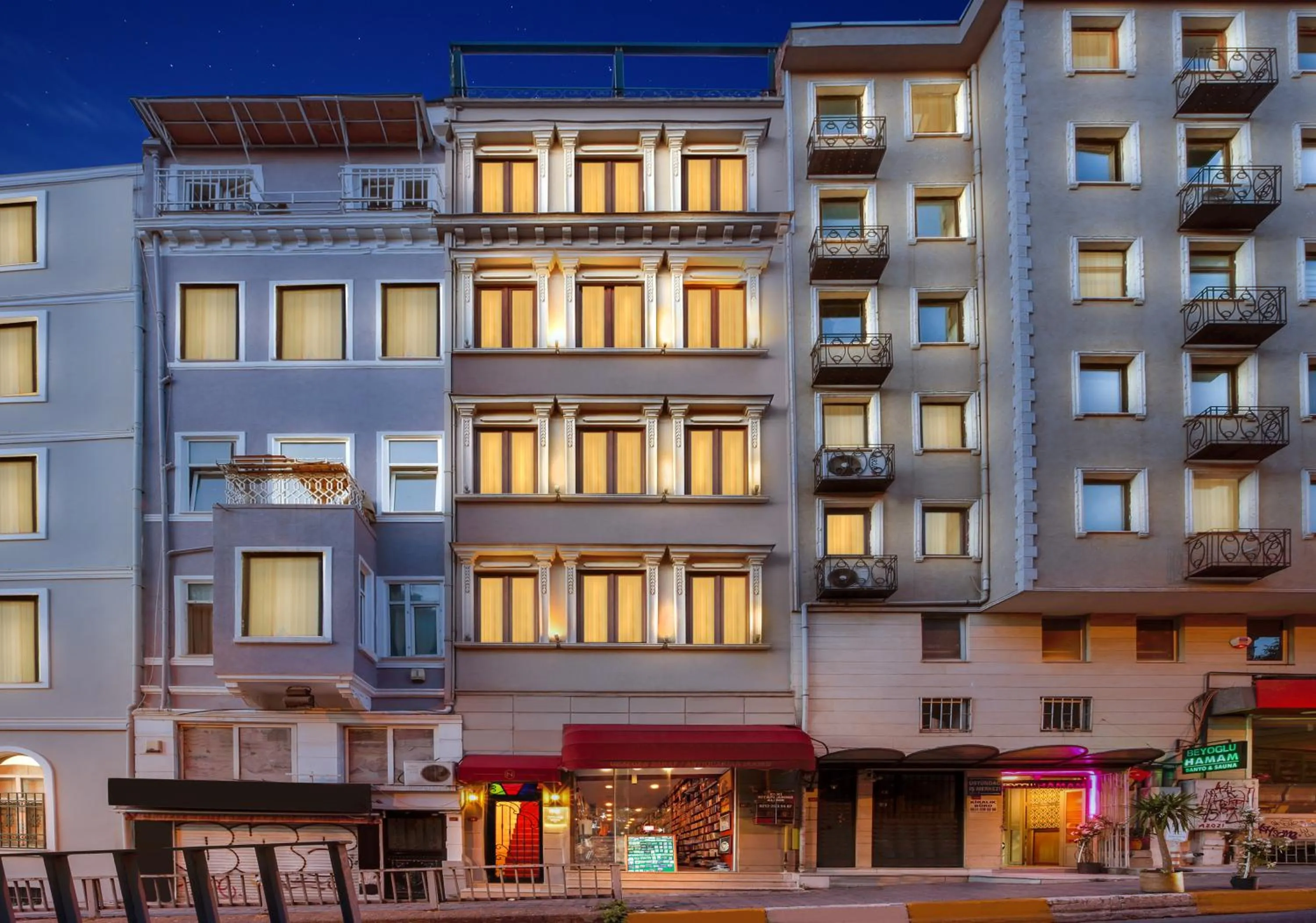 Property building in Nine Istanbul Hotel