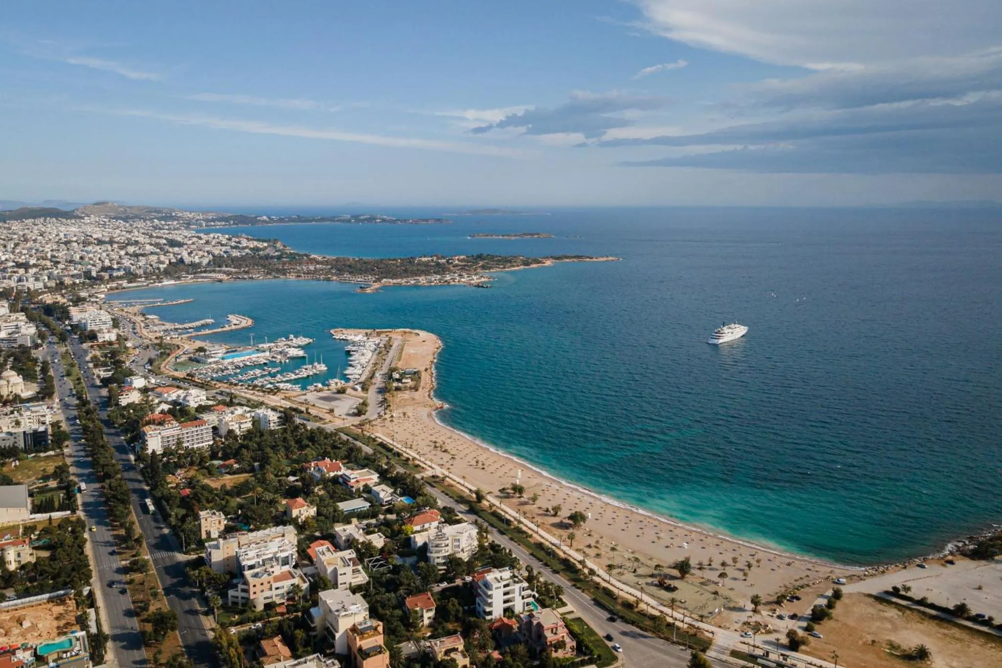 Bird's eye view in Kreoli Suites Glyfada