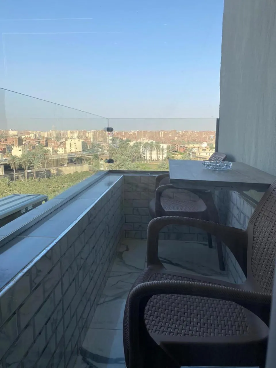 Balcony/Terrace in pyramids grand museum inn