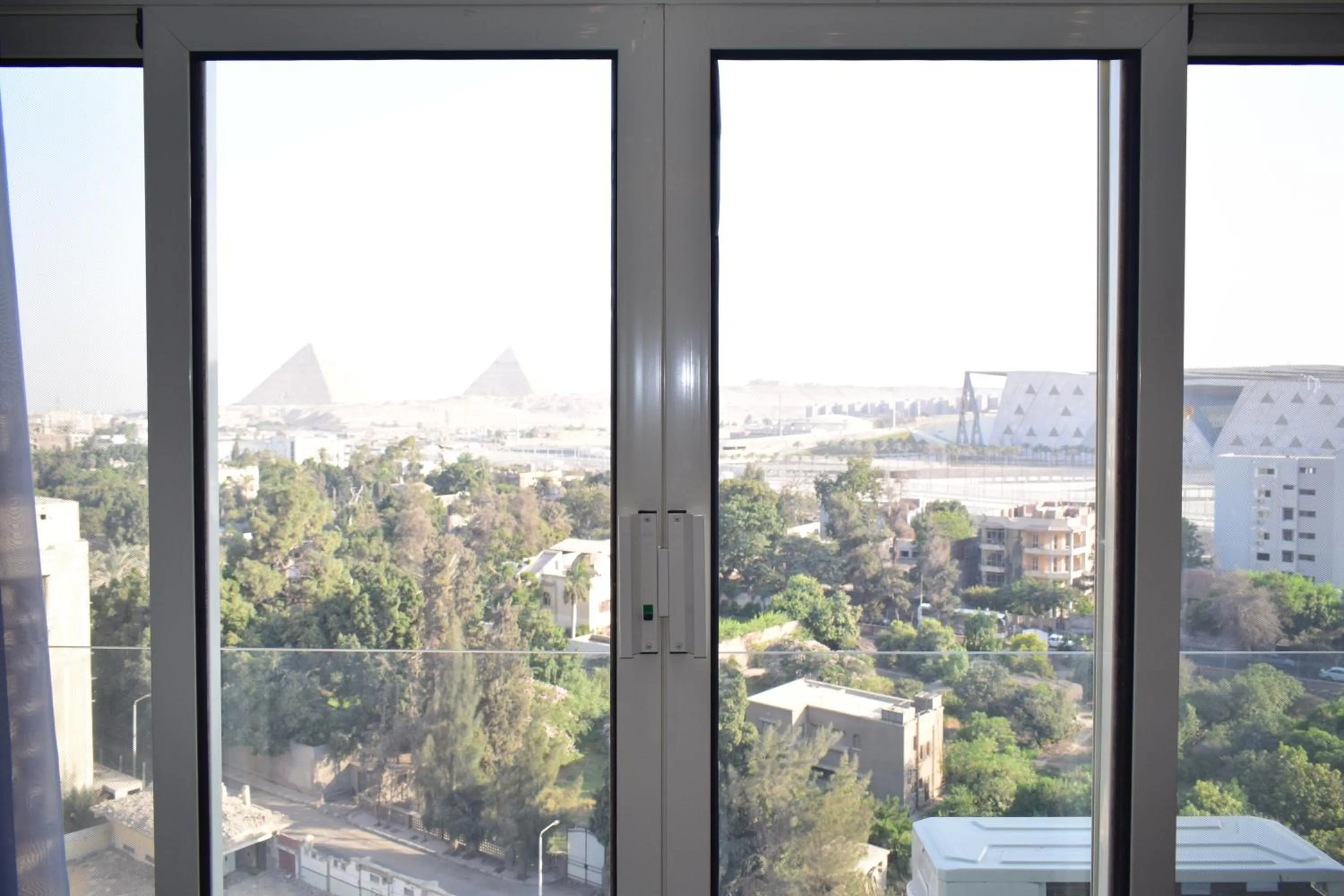 City view in pyramids grand museum inn