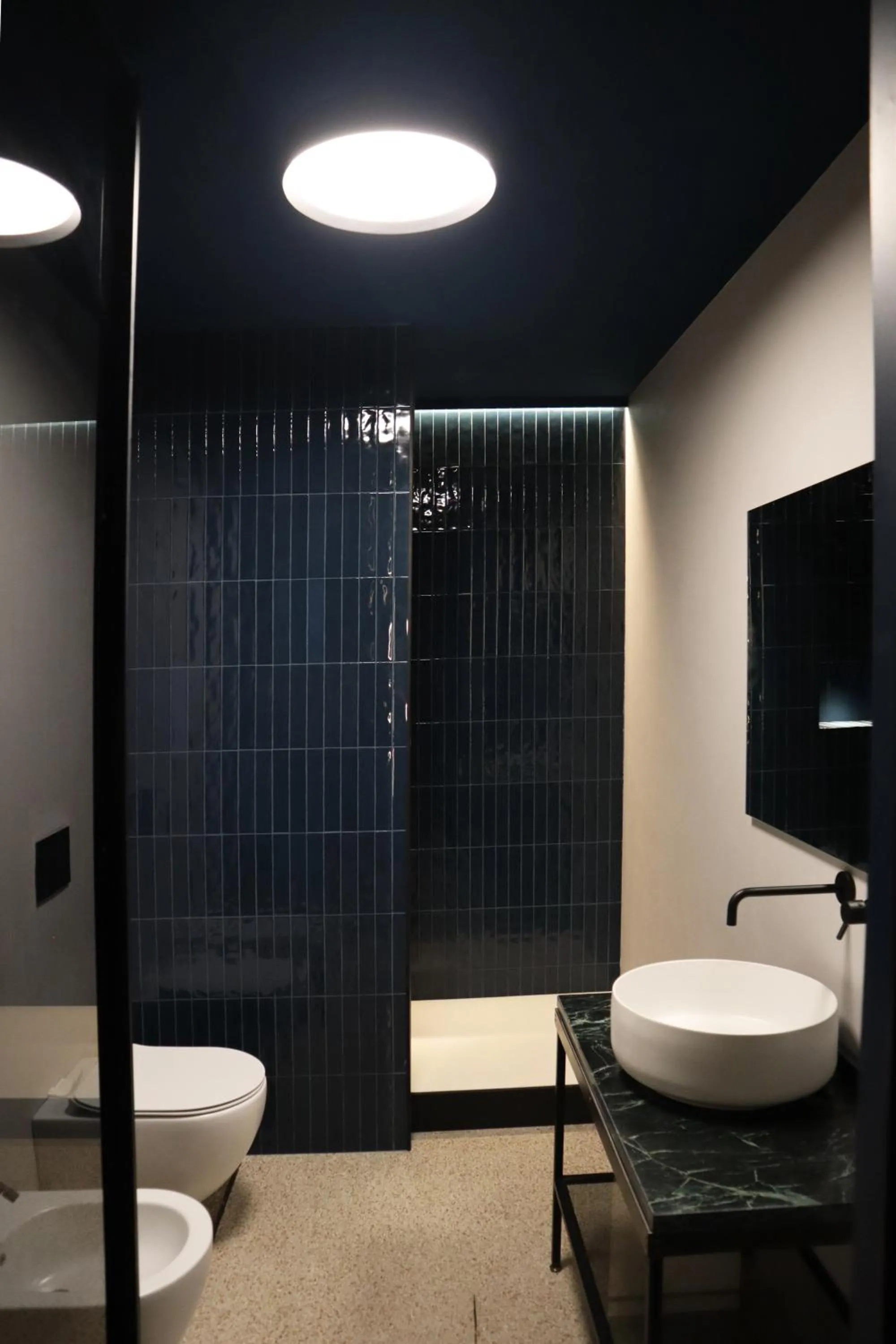 Shower in Roiss Haus Suites