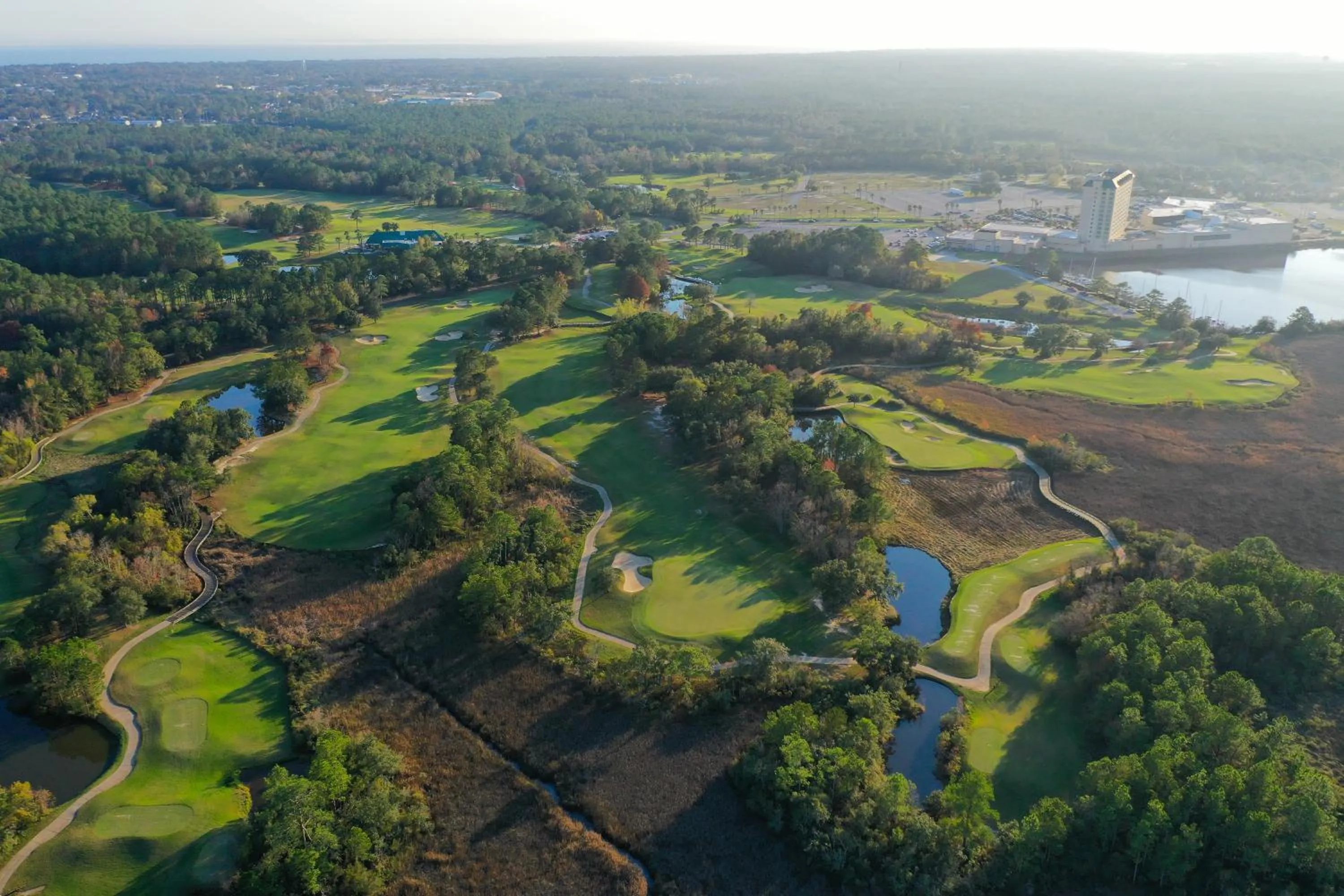 Golfcourse in Hollywood Casino Gulf Coast