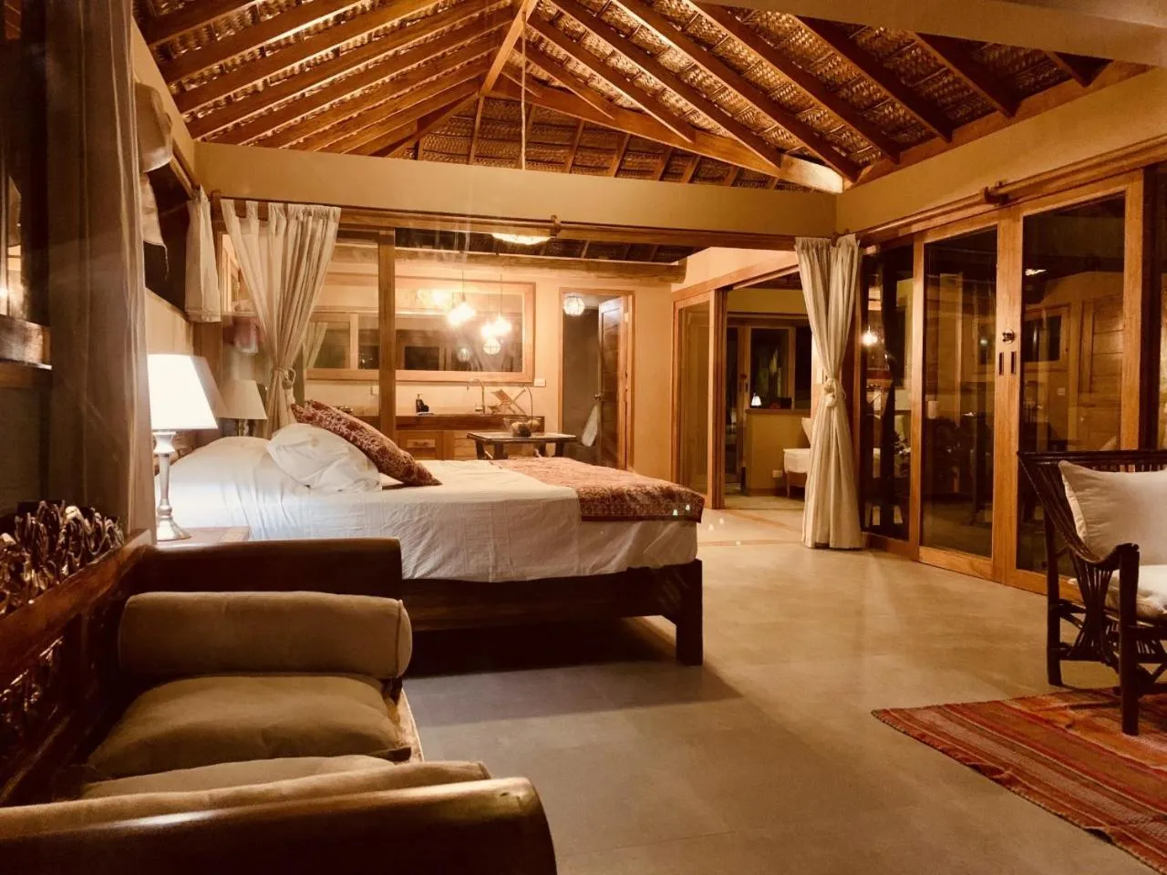 Bedroom, Bed in La Playa
