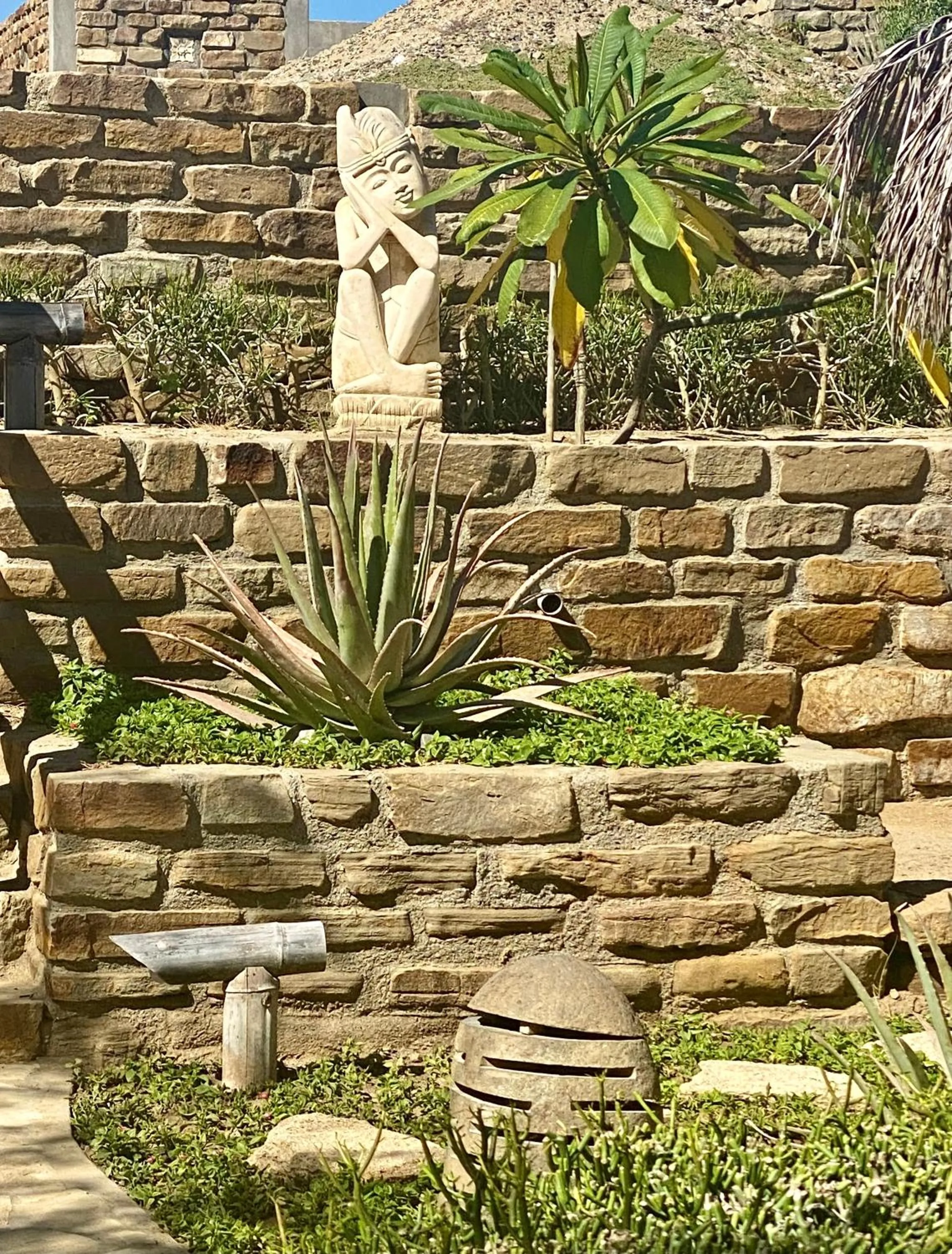 Decorative detail in La Playa