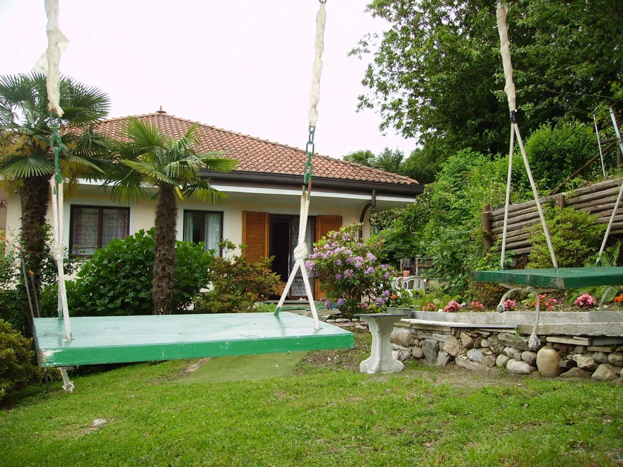 Garden view in B&B Madonna della Neve