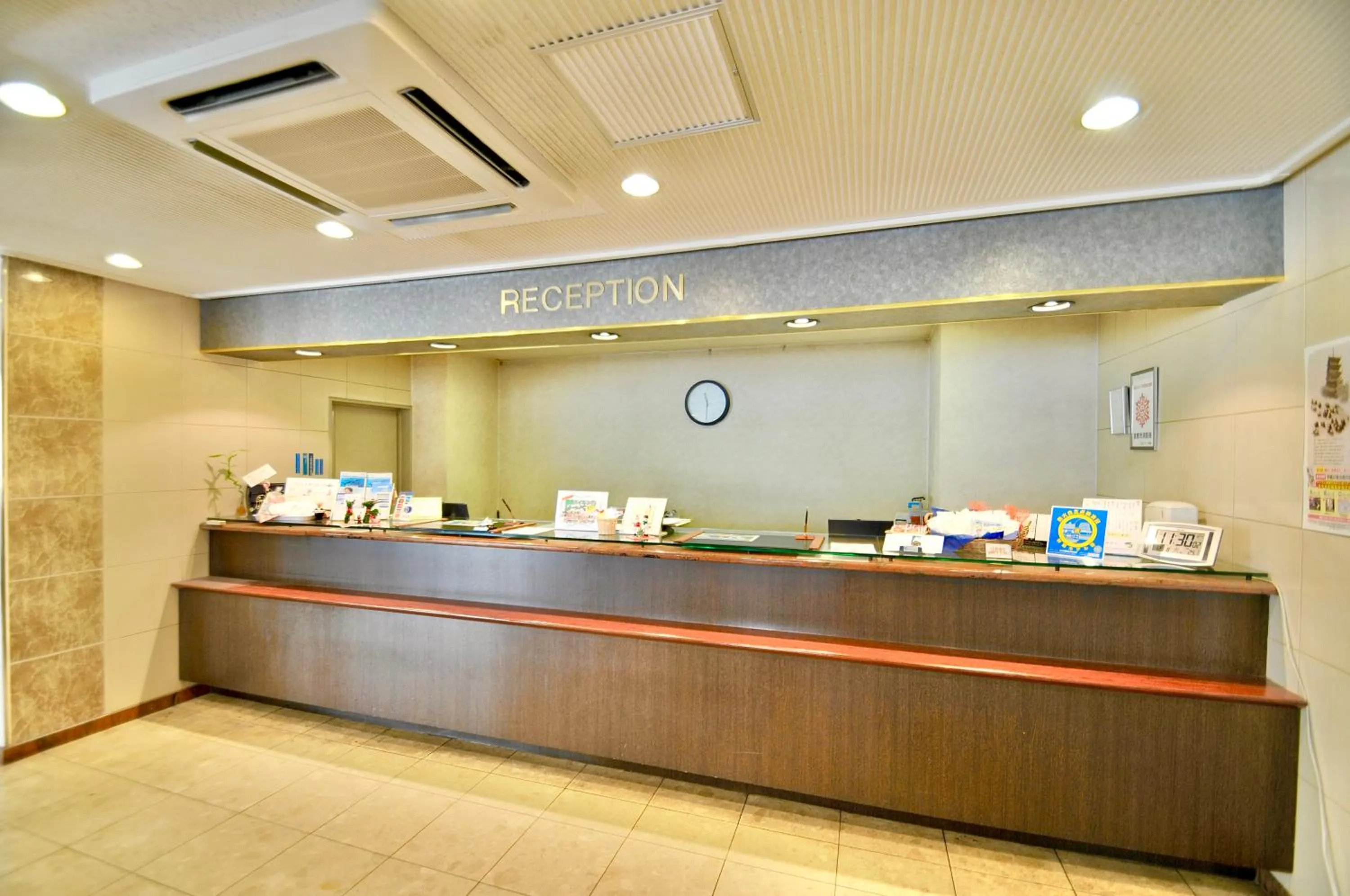 Lobby or reception in Kurashiki Ekimae Universal Hotel