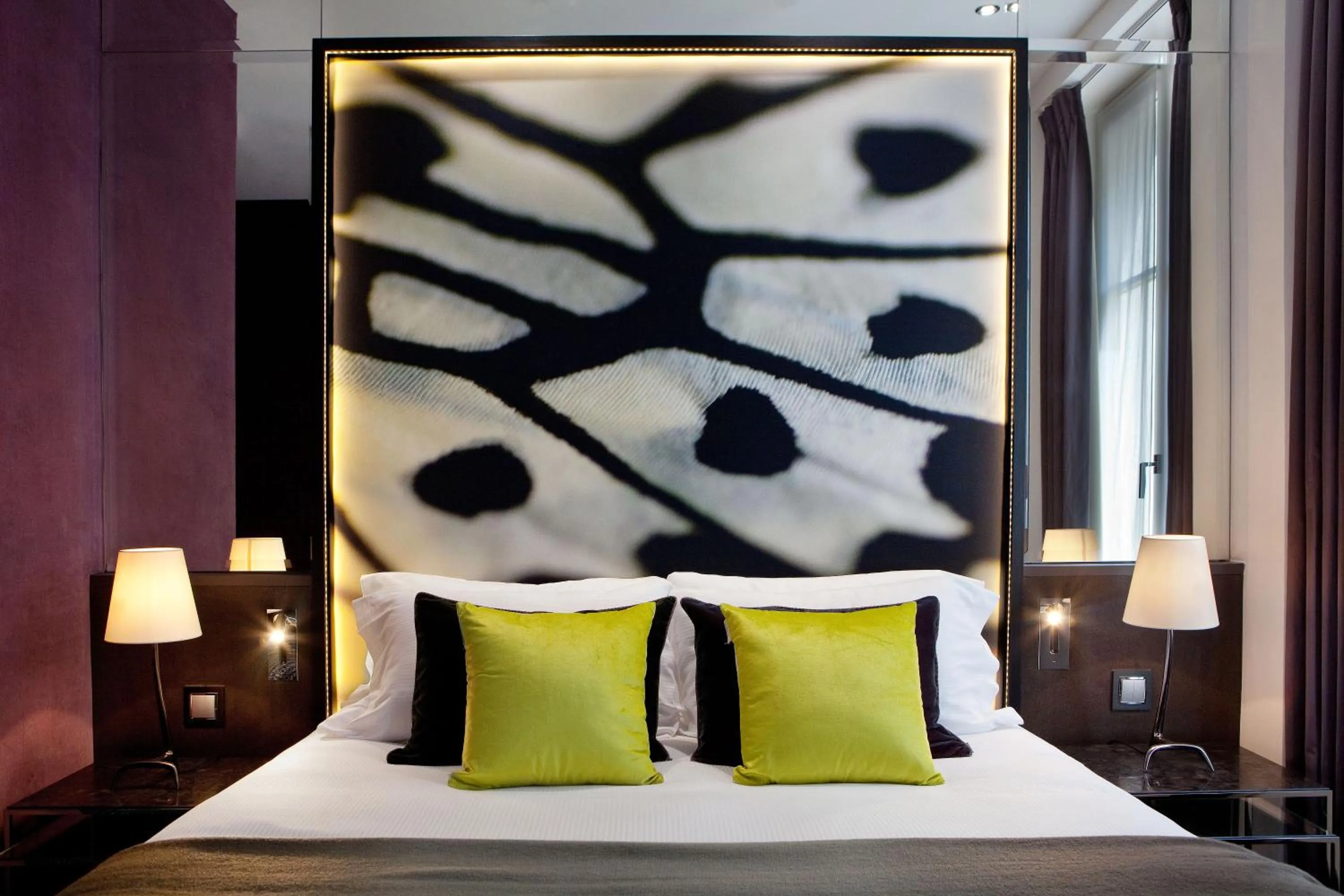 Bed in Hotel de Seze