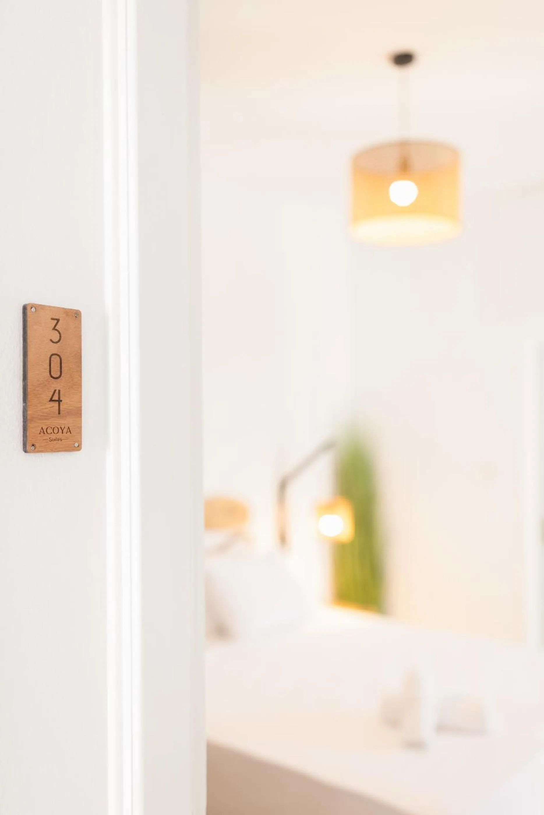 Decorative detail, Bed in Acoya Residences
