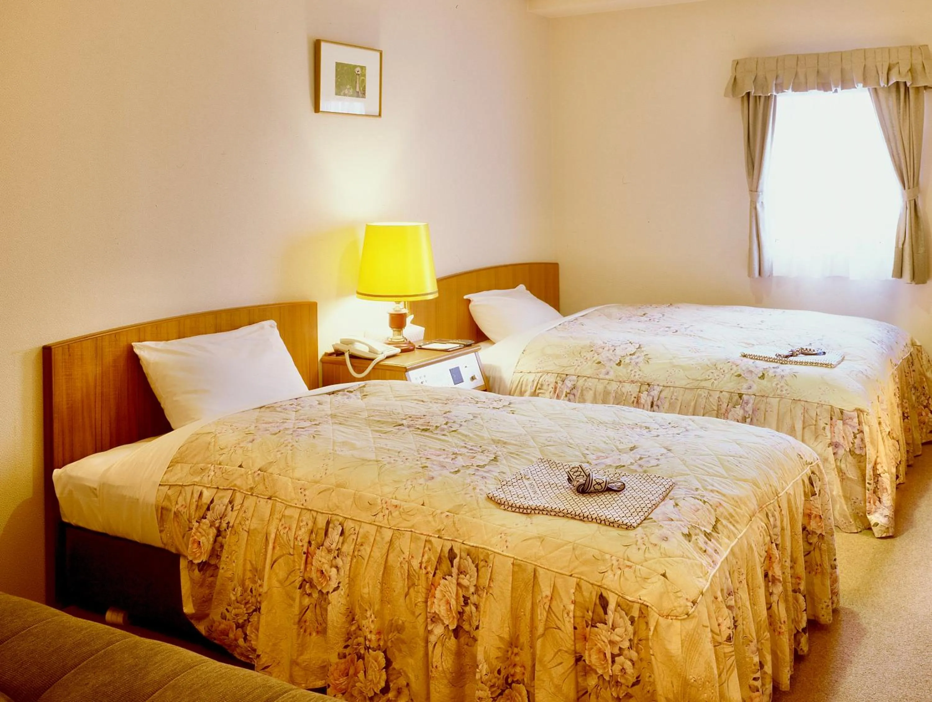 Photo of the whole room, Bed in Okayama Ekimae Universal Hotel