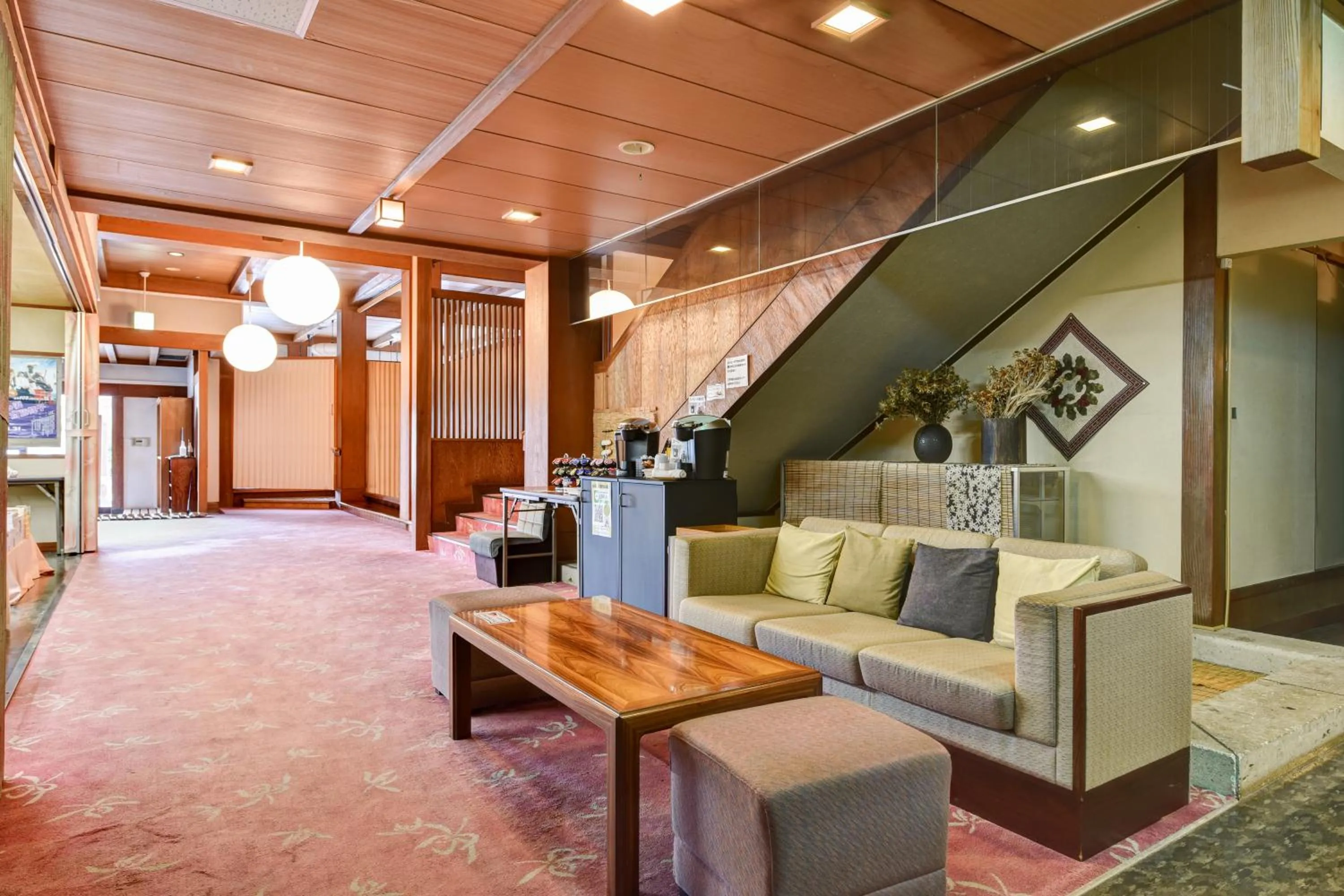 Lobby or reception in Annex Fujiya Ryokan