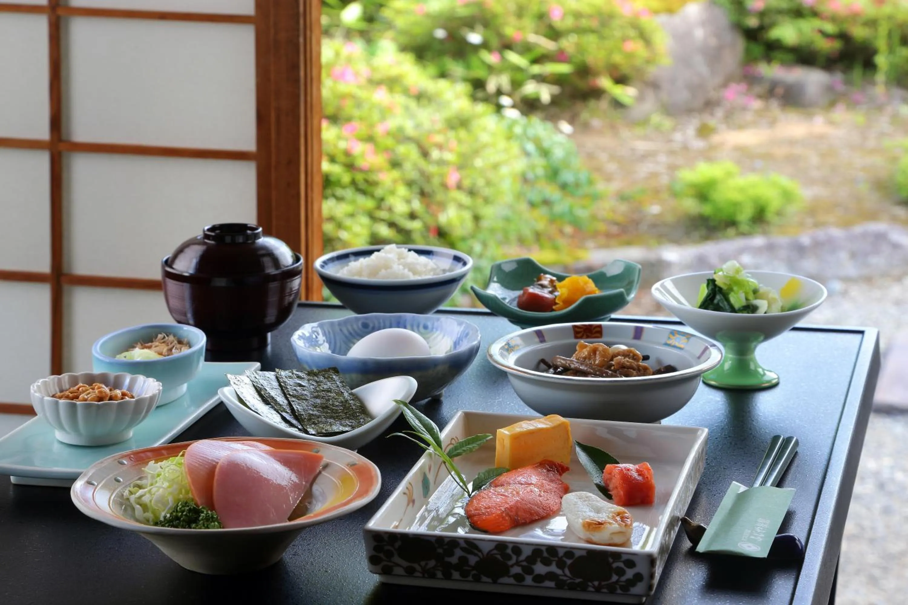 Breakfast in Annex Fujiya Ryokan
