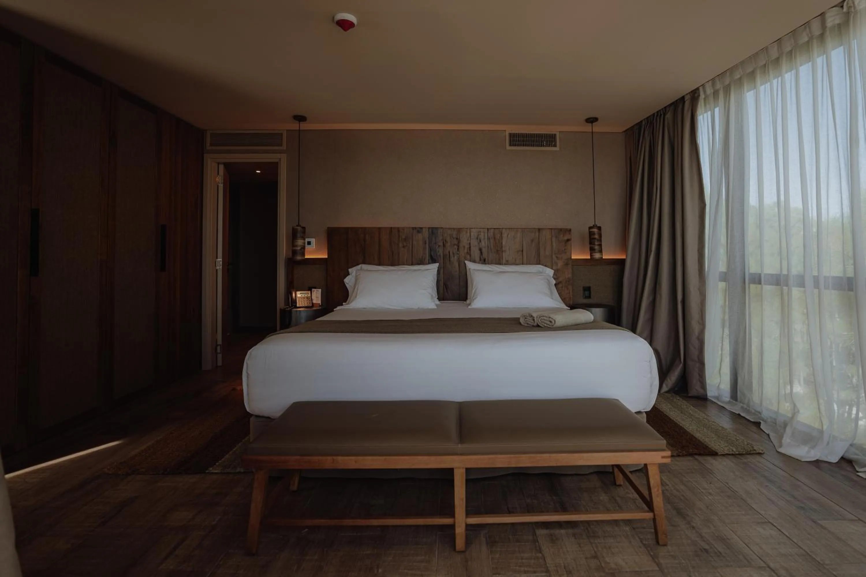 Bed in Get Hotel Molvento, AKEN SOUL Collection