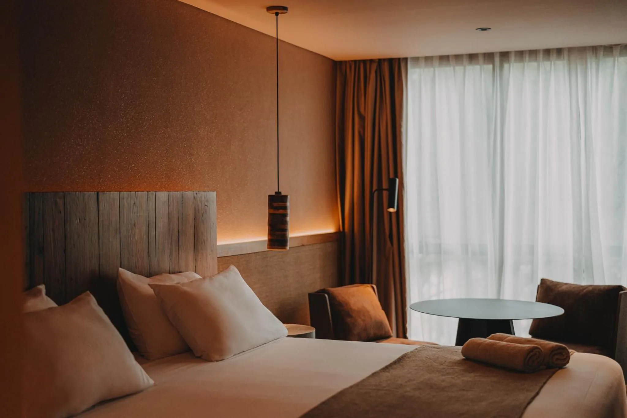 Bed in Get Hotel Molvento, AKEN SOUL Collection