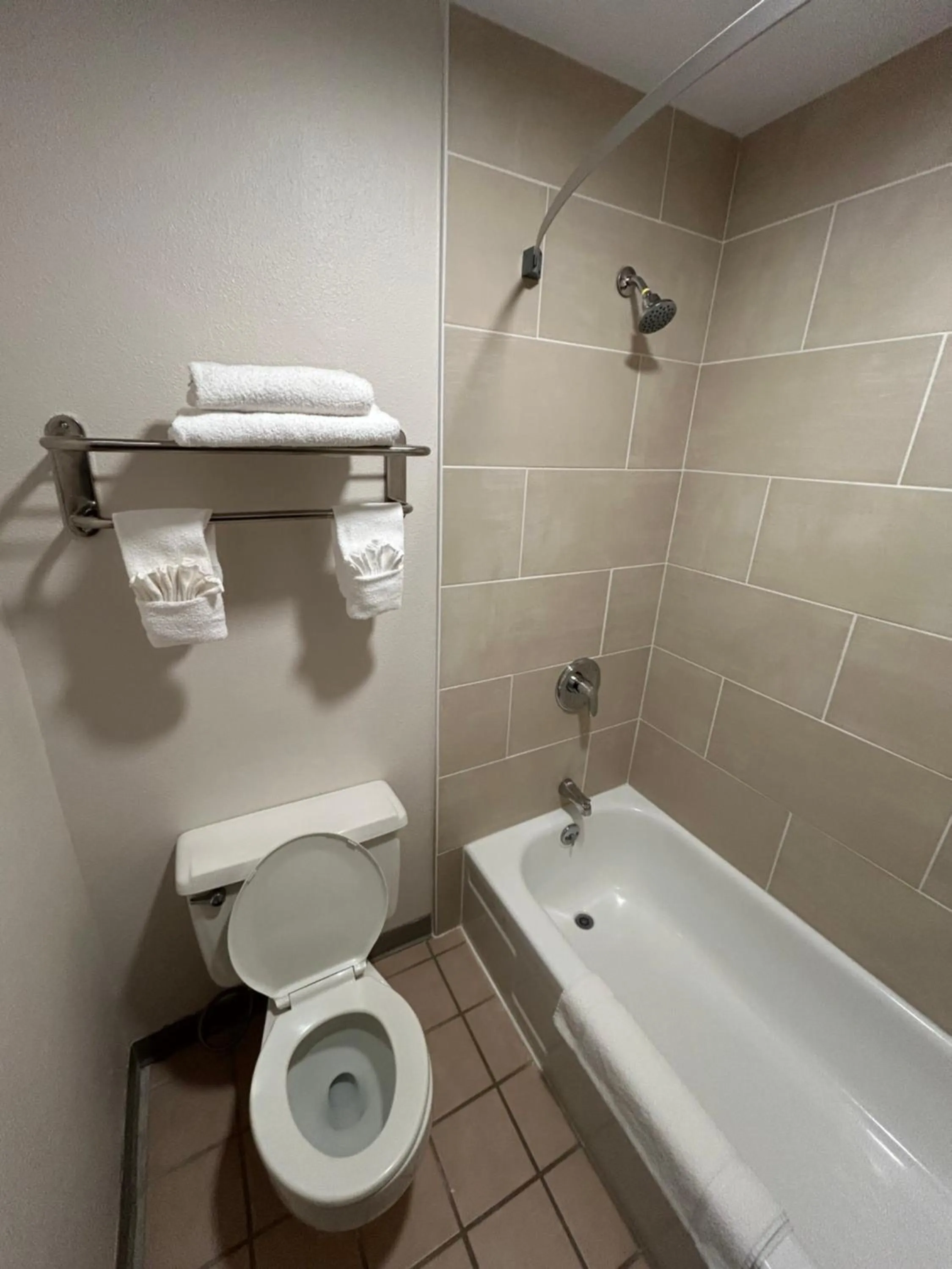 Bathroom in Super 8 by Wyndham Sterling CO