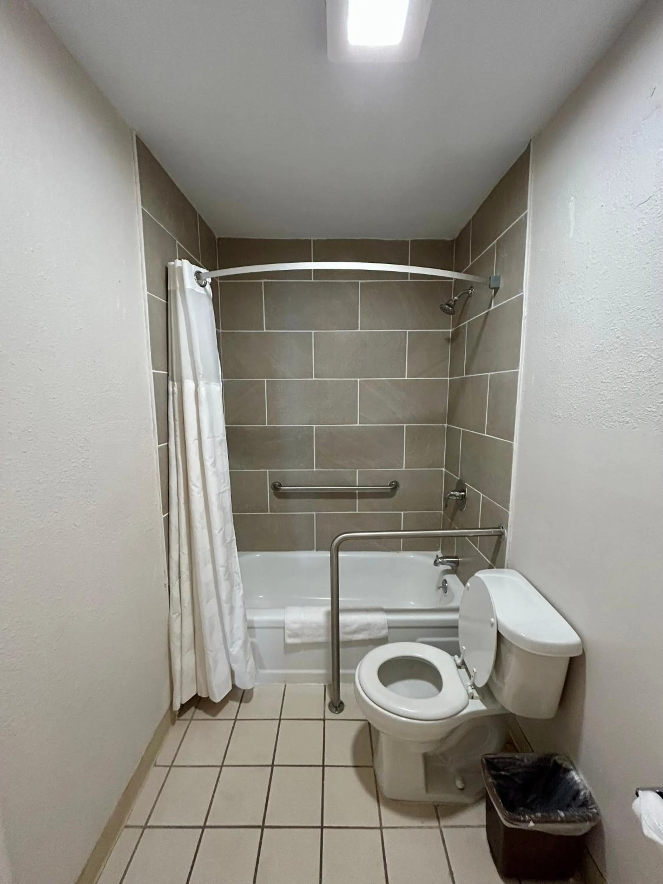 Bathroom in Super 8 by Wyndham Sterling CO