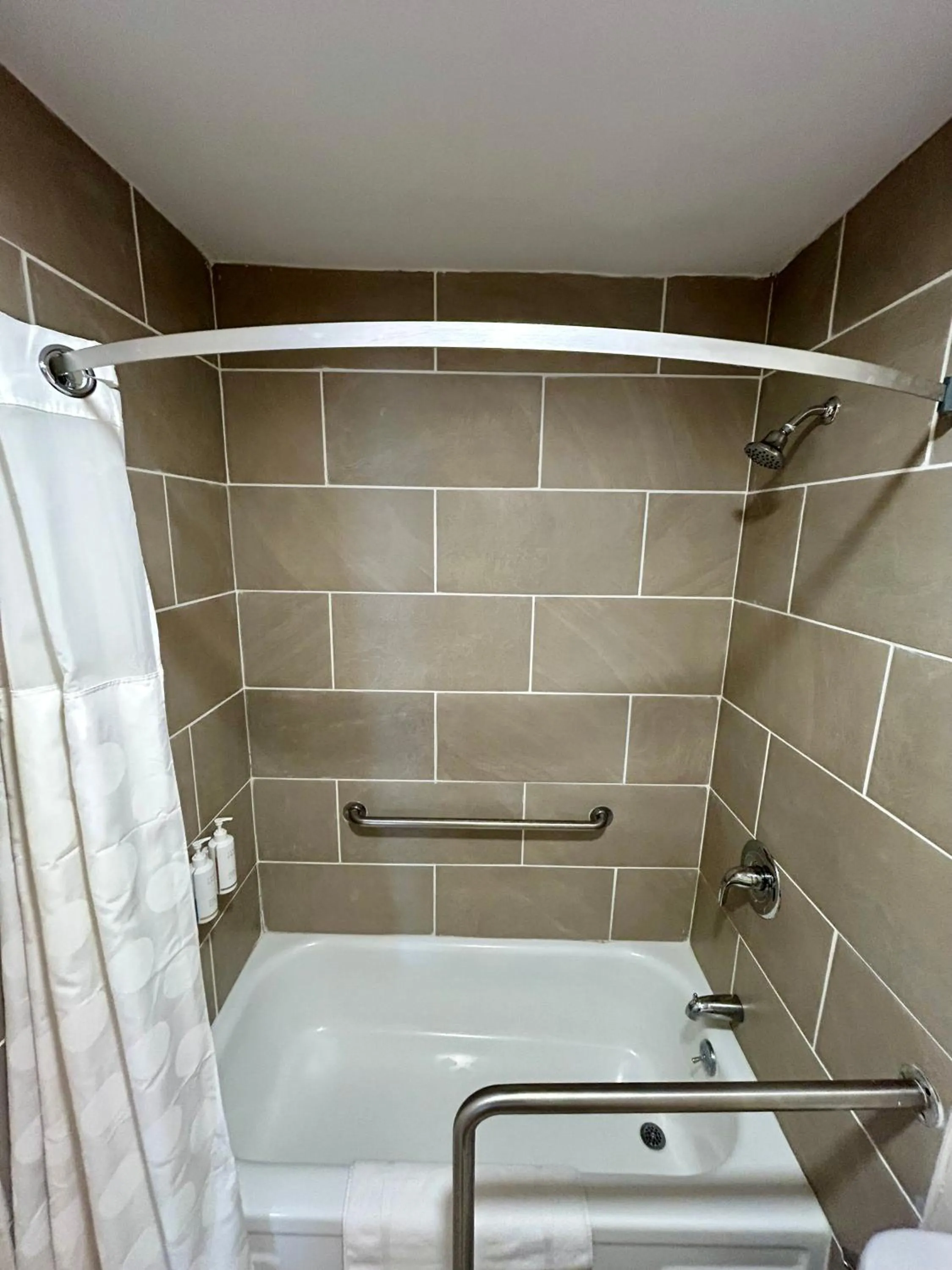 Bathroom in Super 8 by Wyndham Sterling CO