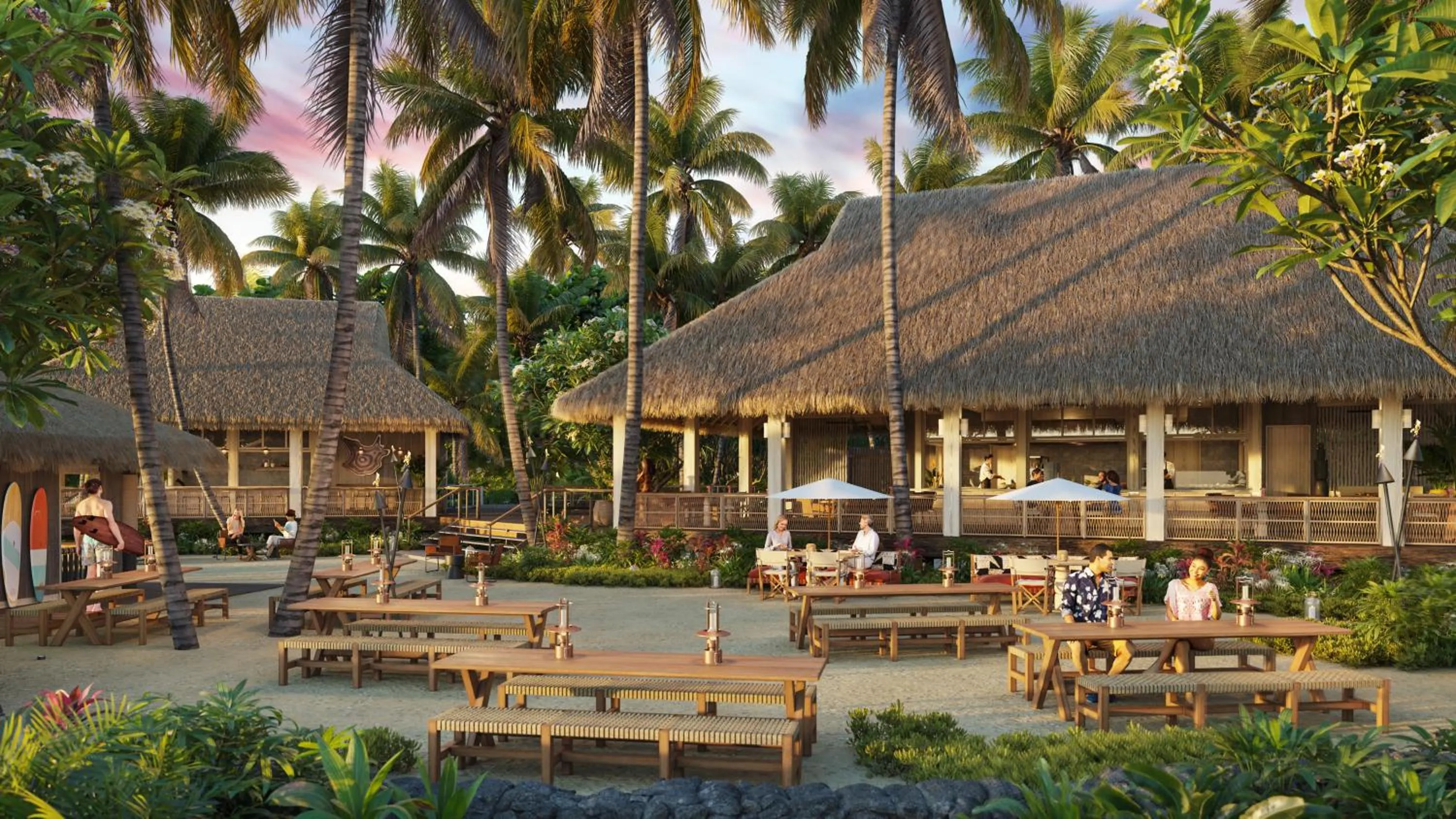 Restaurant/places to eat in Kona Village A Rosewood Resort