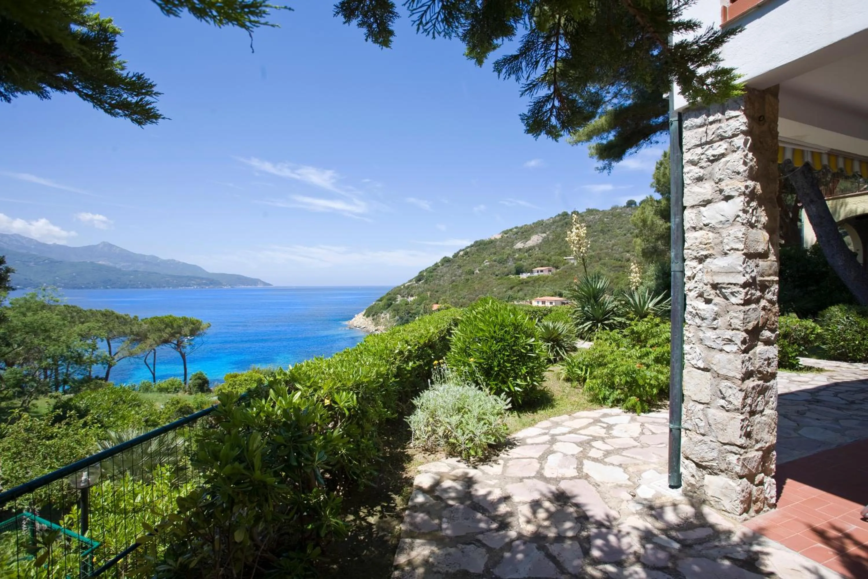 Garden view in Appartamenti Panorama