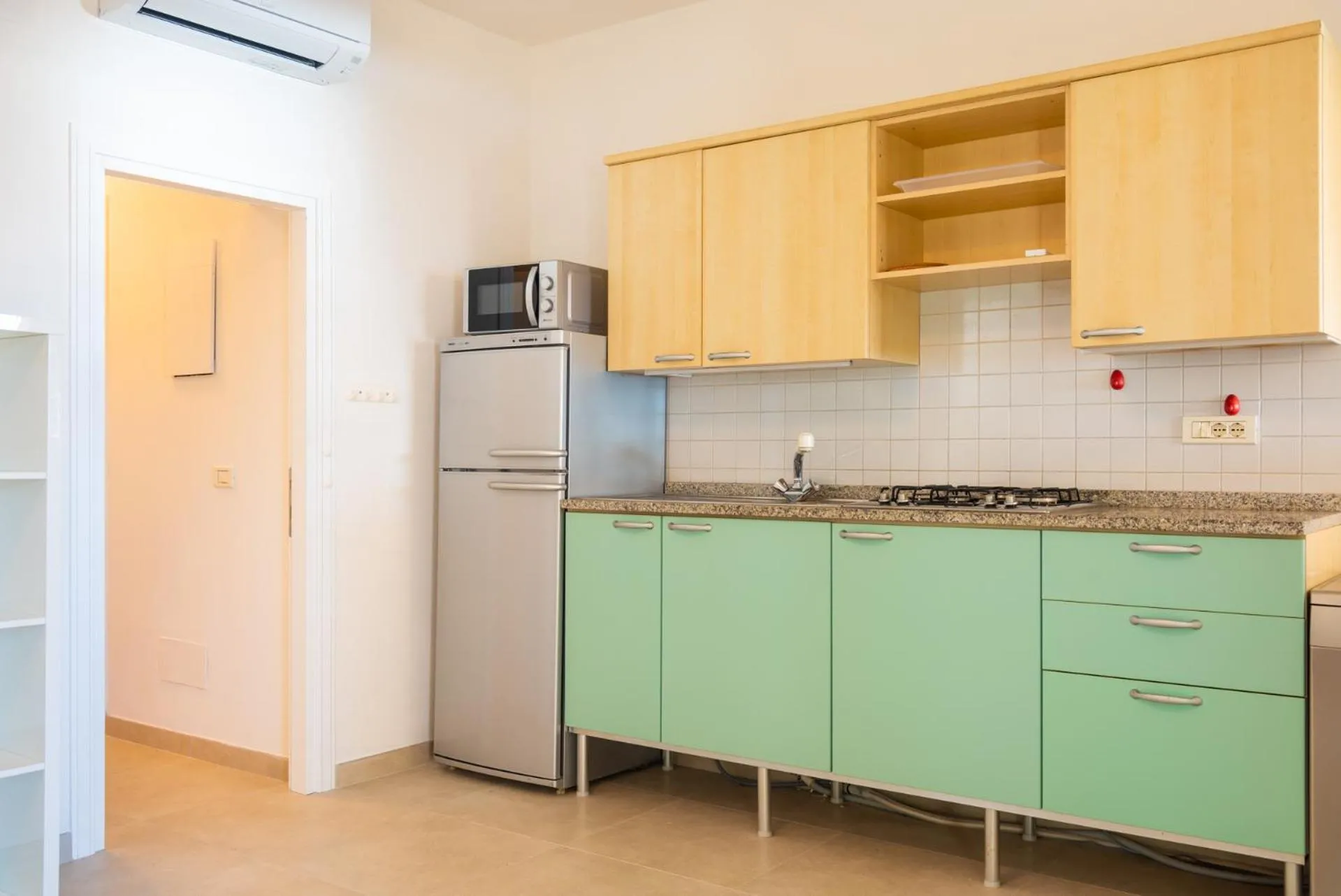 Kitchen or kitchenette in Appartamenti Panorama