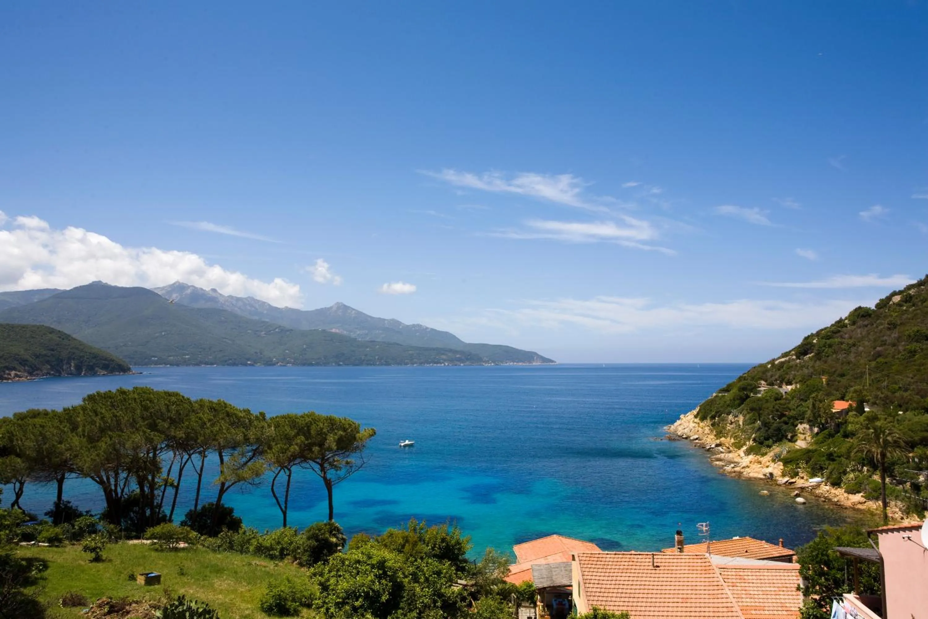 Natural landscape in Appartamenti Panorama