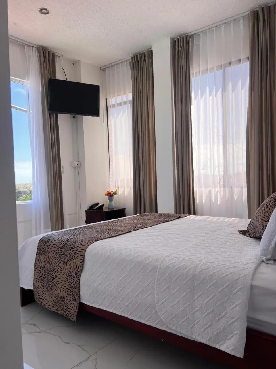 TV and multimedia, Bed in Carliza Nature Lodge